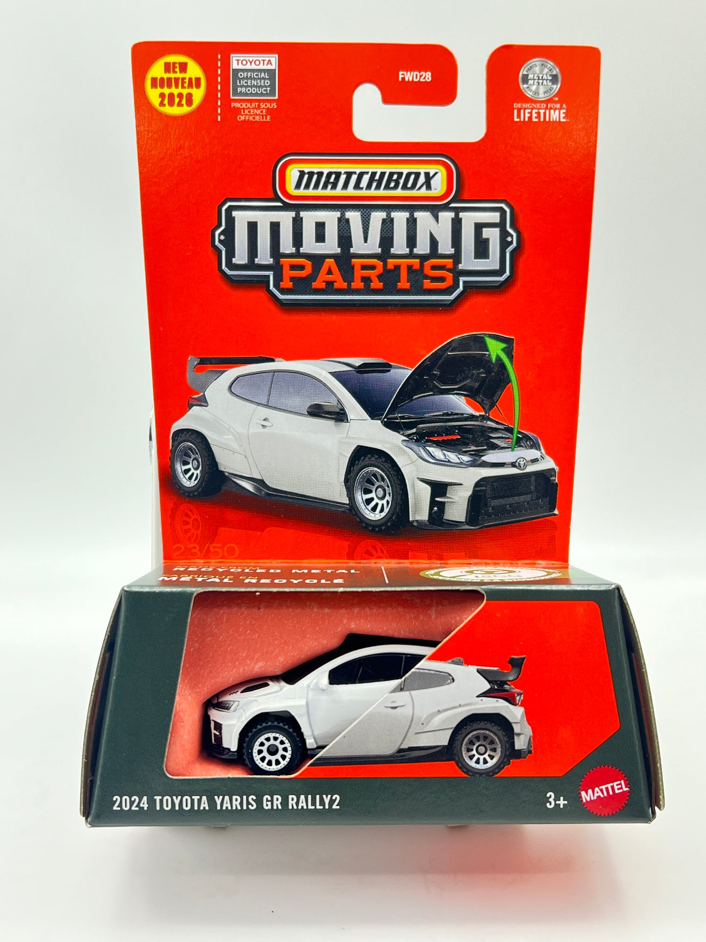 MATCHBOX MOVING PARTS - 2024 TOYOTA YARIS GR RALLY 2 - 9E
