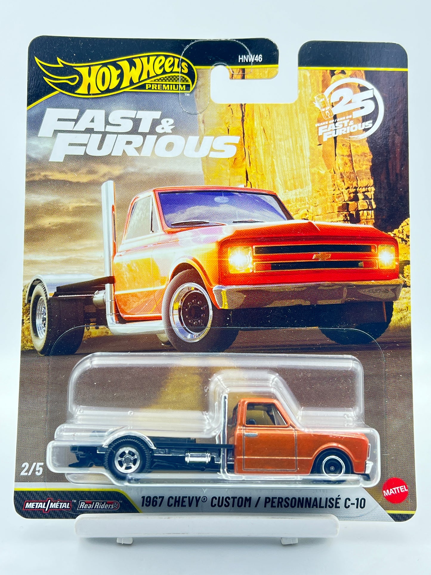 HOT WHEELS - PREMIUM - FAST AND FURIOUS - 1967 CHEVY CUSTOM C-10 - 5A