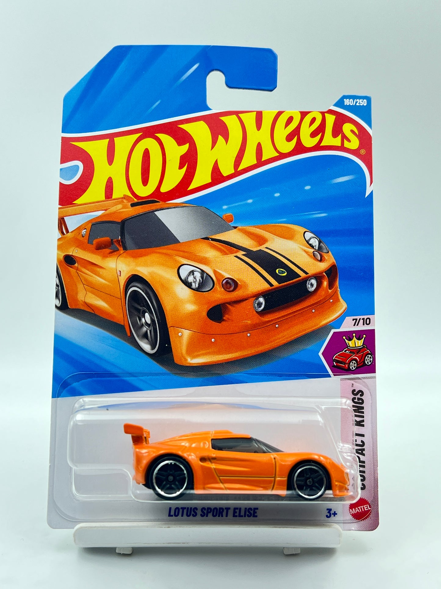 HOT WHEELS - LOTUS SPORT ELISE - ORANGE - 3D