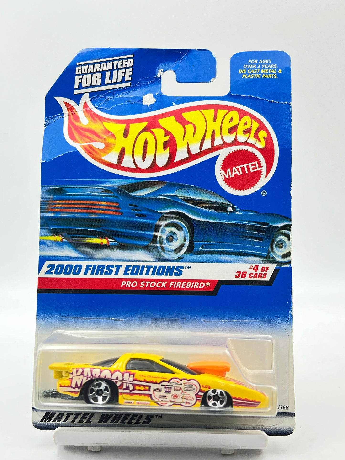 FULL METAL - CARD DAMAGE - HOT WHEELS - PRO STOCK FIREBIRD - 4E