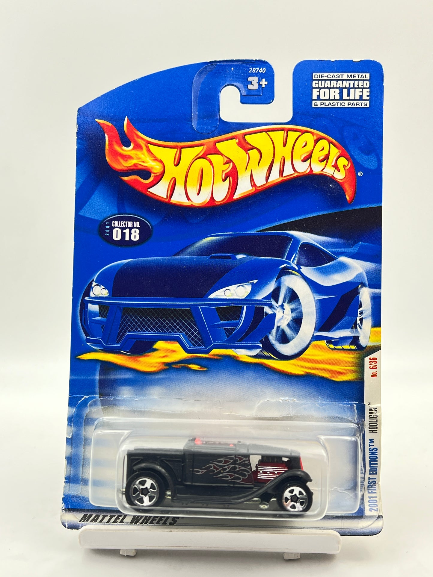 BLISTER DAMAGE - HOT WHEELS - HOOLIGAN - 4E