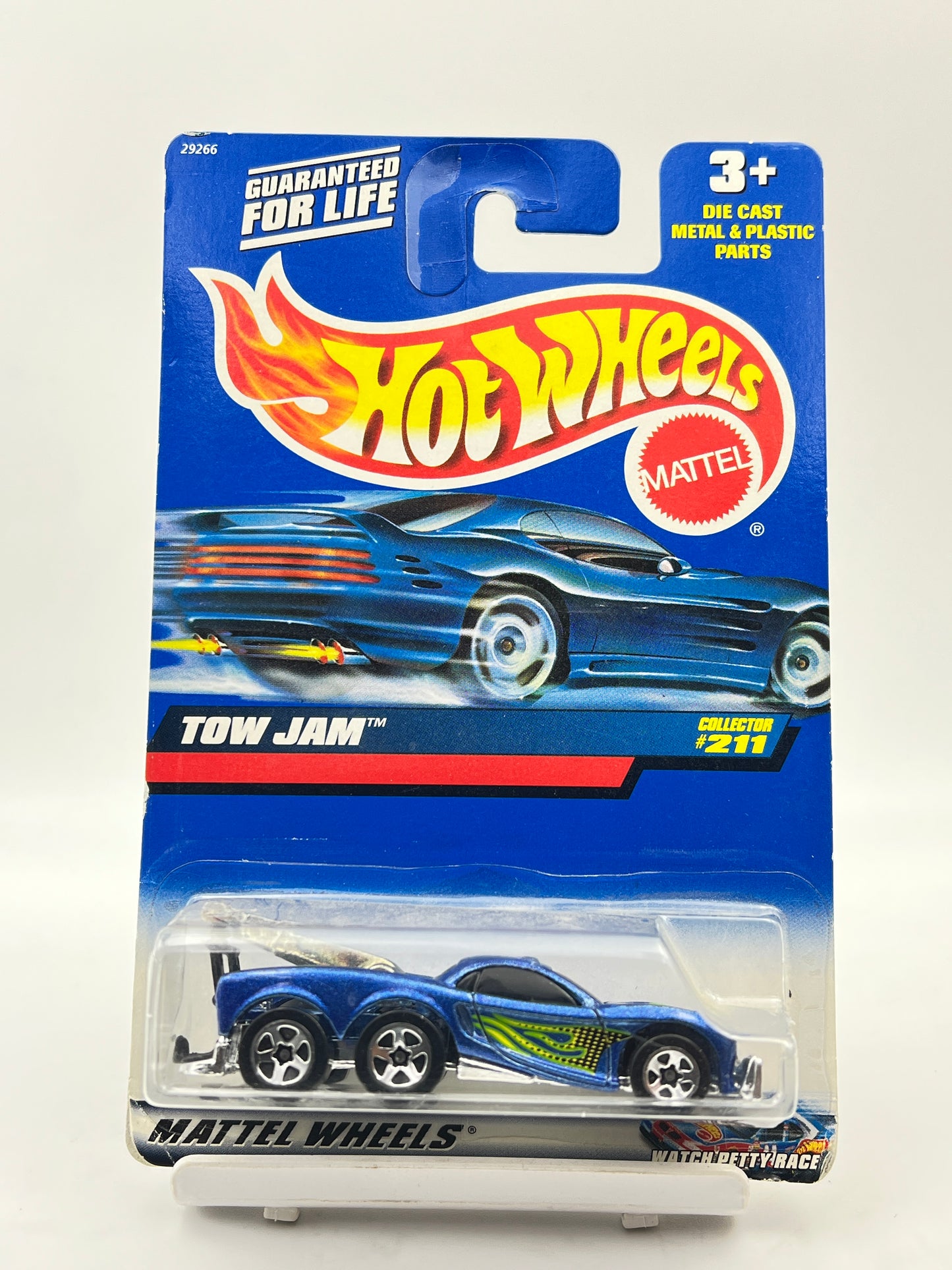 BLISTER DAMAGE - HOT WHEELS - TOW JAM - 4E