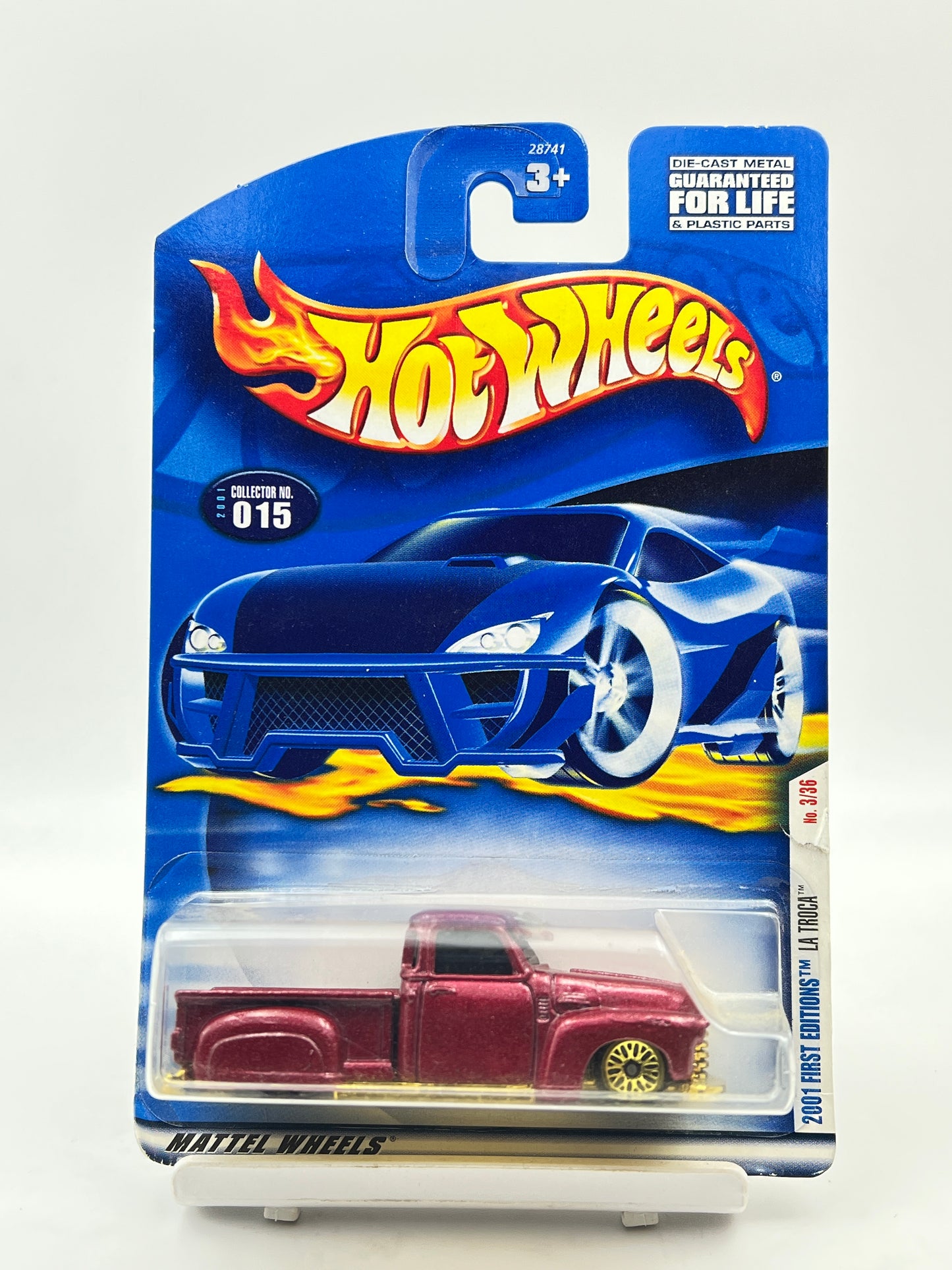 BLISTER DAMAGE - HOT WHEELS - LA TROCA - 4E