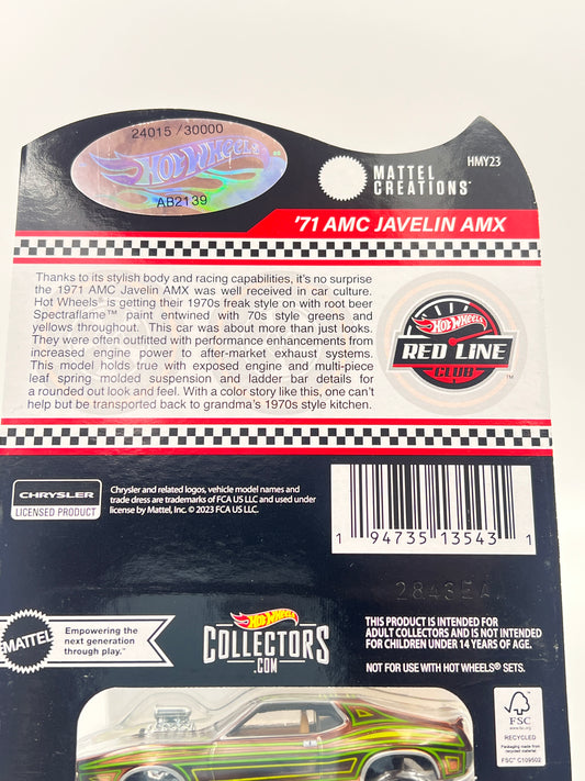 LIMITED NUMBERED - RLC - 71 AMC JAVELIN AMX (24015/30000) - B1