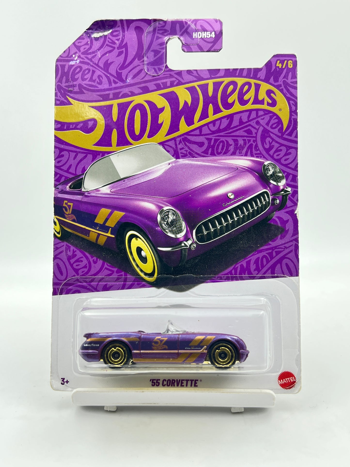 ( CARD AS IN PIC ) - 55 CORVETTE - 6E
