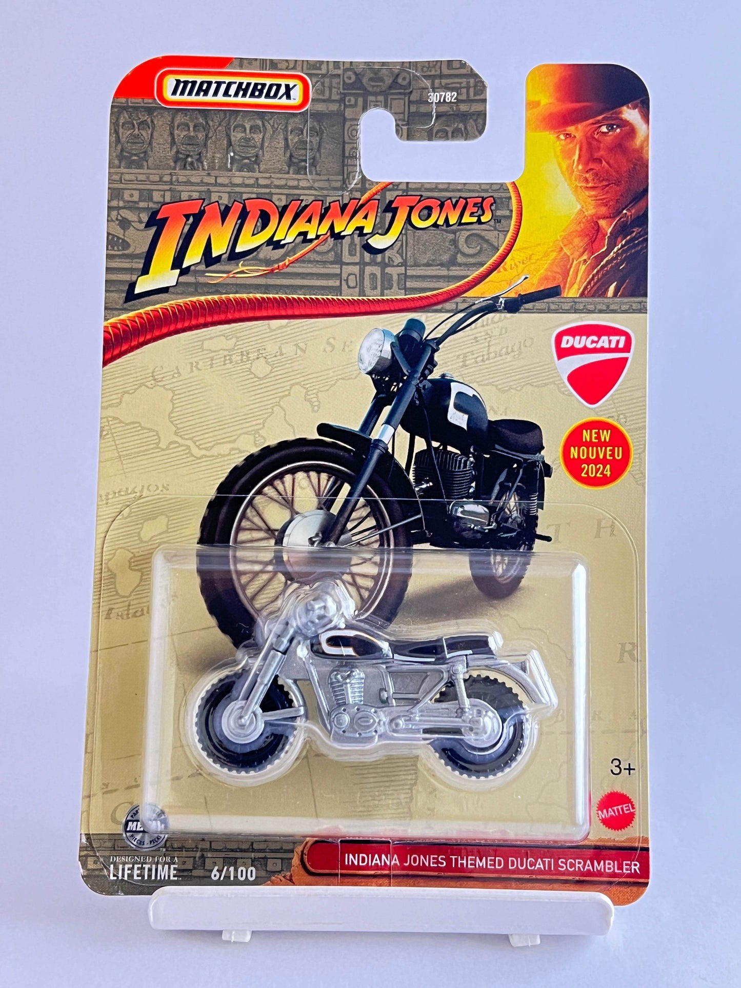 MATCHBOX - INDIANA JONES THEMED DUCATI SCRAMBLER - 4G - Its Fun