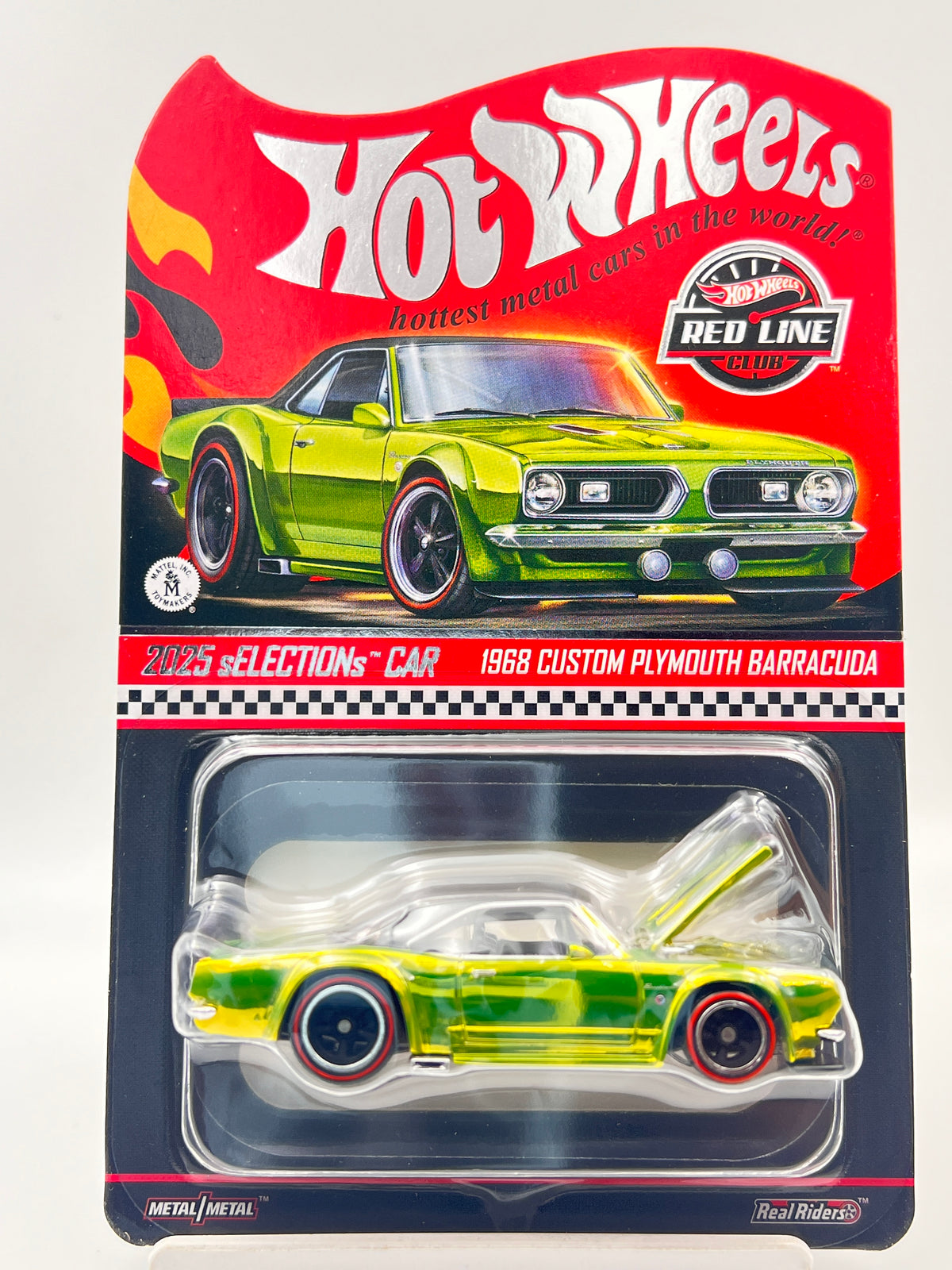 RLC - HOT WHEELS - 1968 CUSTOM PLYMOUTH BARRACUDA - B3