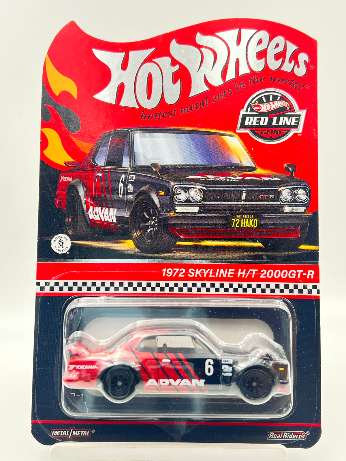 BLISTER CRACKED - RLC - 1972 SKYLINE H/T 2000GT-R - 4F