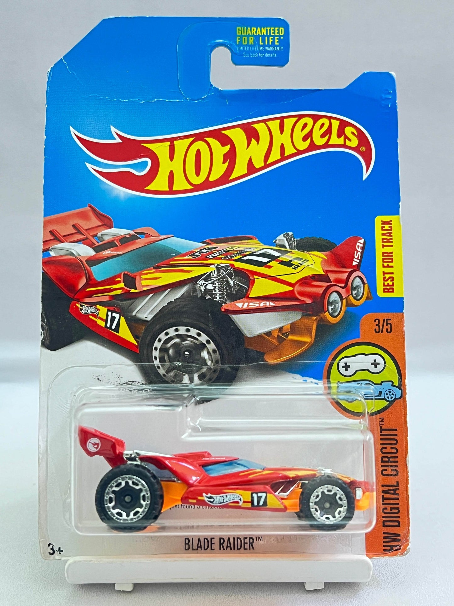 CREASED - HOT WHEELS - TREASURE HUNT - BLADE RAIDER - 2D - Its Fun