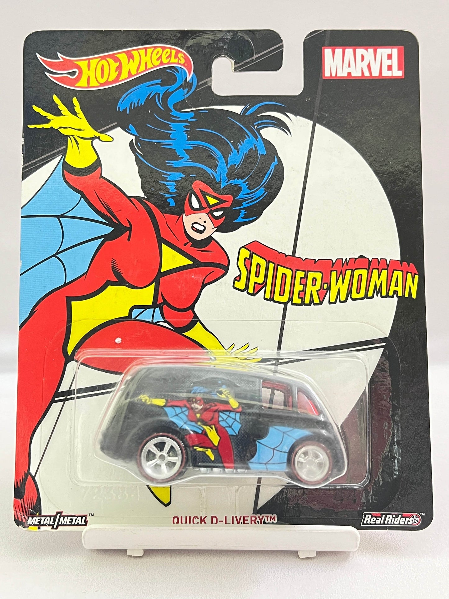 SOFT CORNERS - HOT WHEELS - PREMIUM - QUICK D-LIVERY - SPIDER WOMAN - 5A - Its Fun