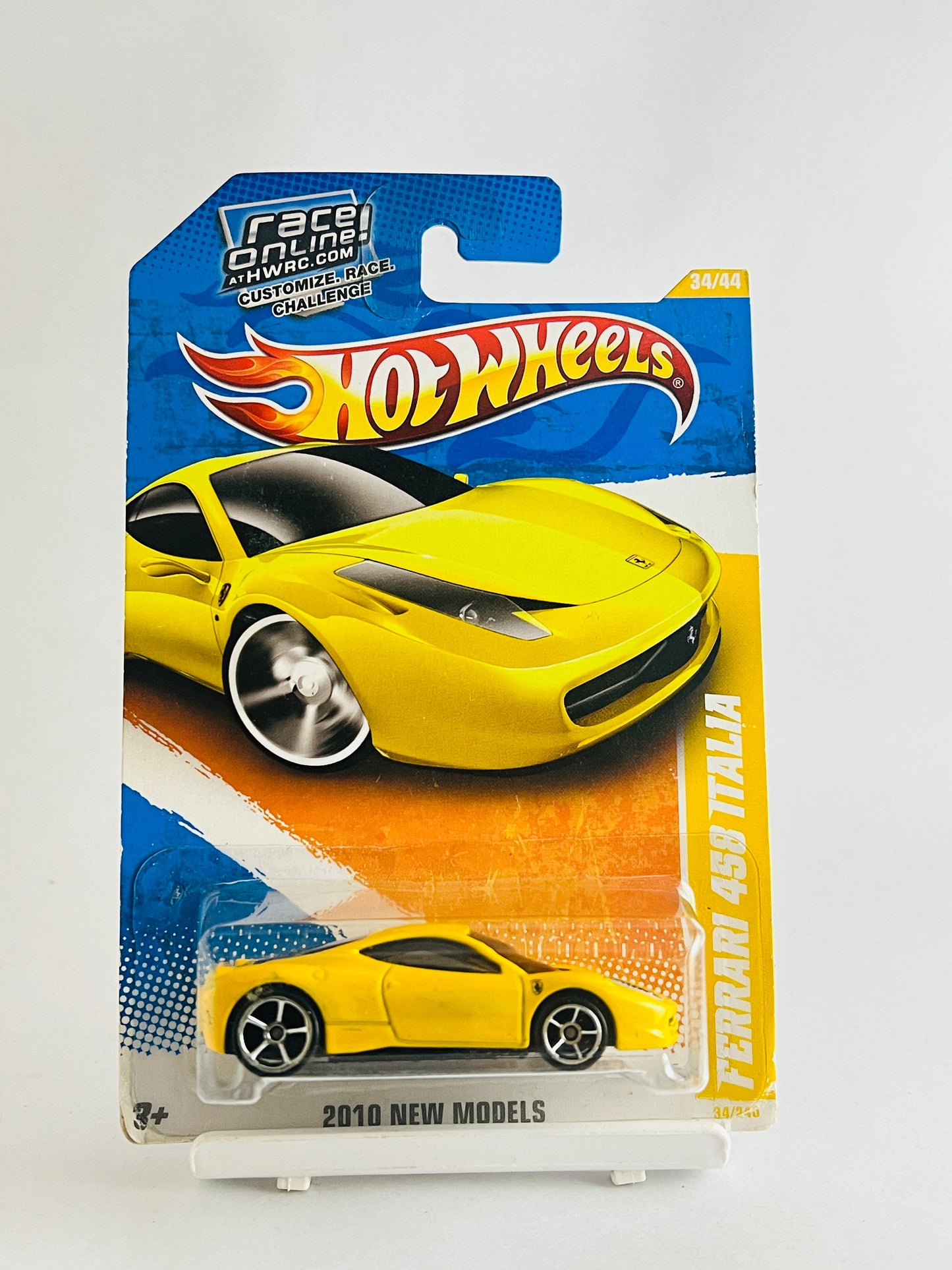 FERRARI - 458 ITALIA YELLOW - Its Fun- Hot wheels - matchbox - diecast