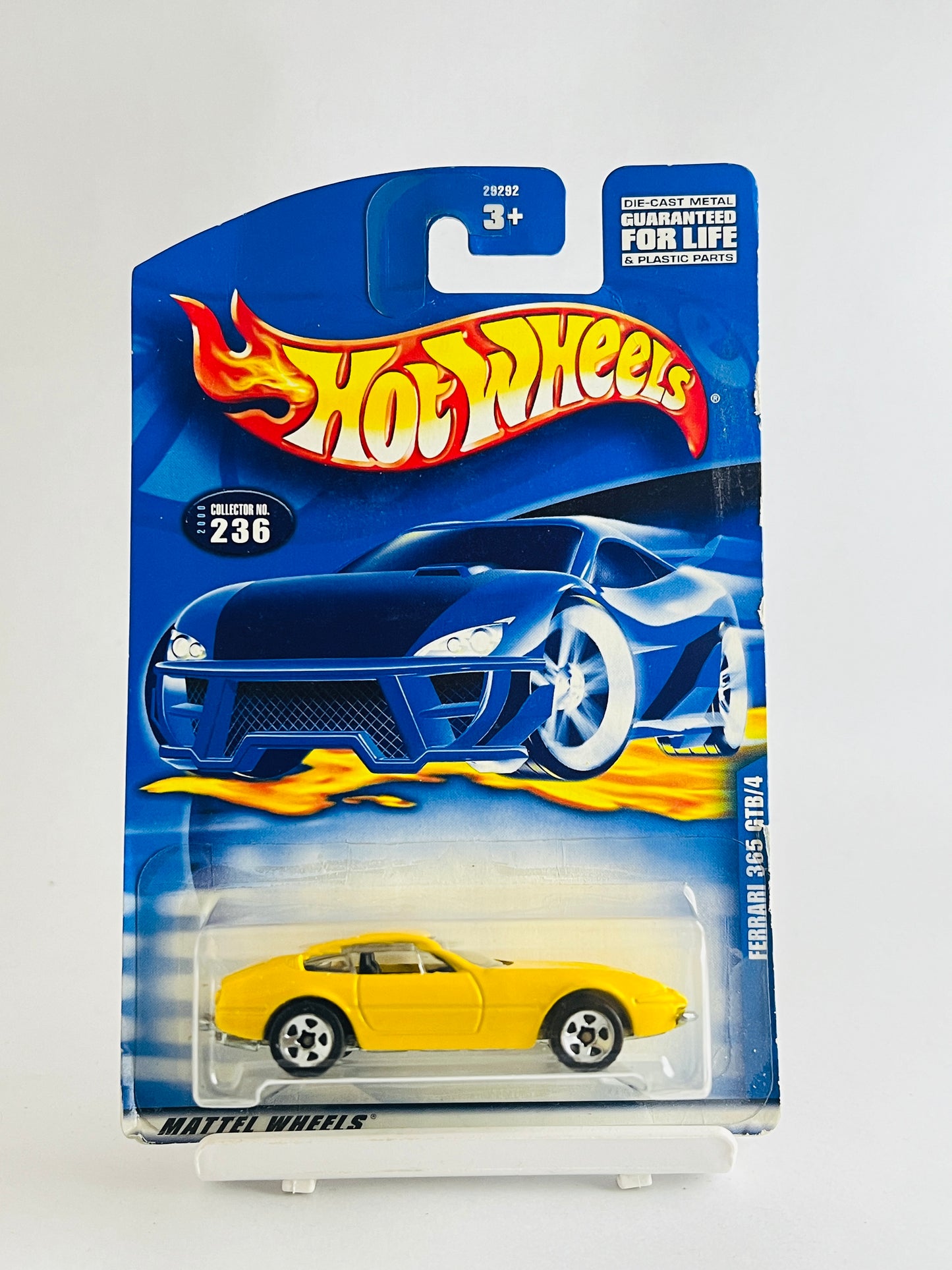 FERRARI - 365 GTB/4 - YELLLOW - Its Fun- Hot wheels - matchbox - diecast