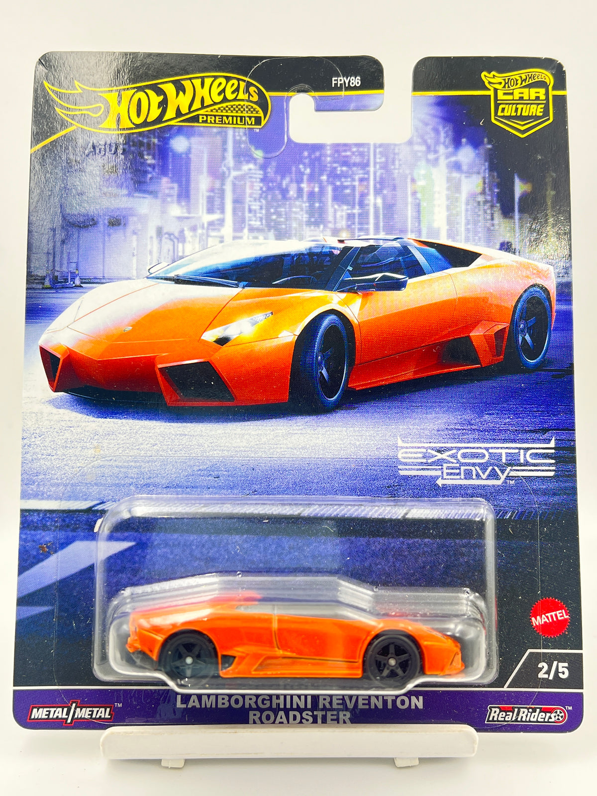 IMPORTED - HOT WHEELS - PREMIUM - LAMBORGHINI REVENTON ROADSTER - 5B