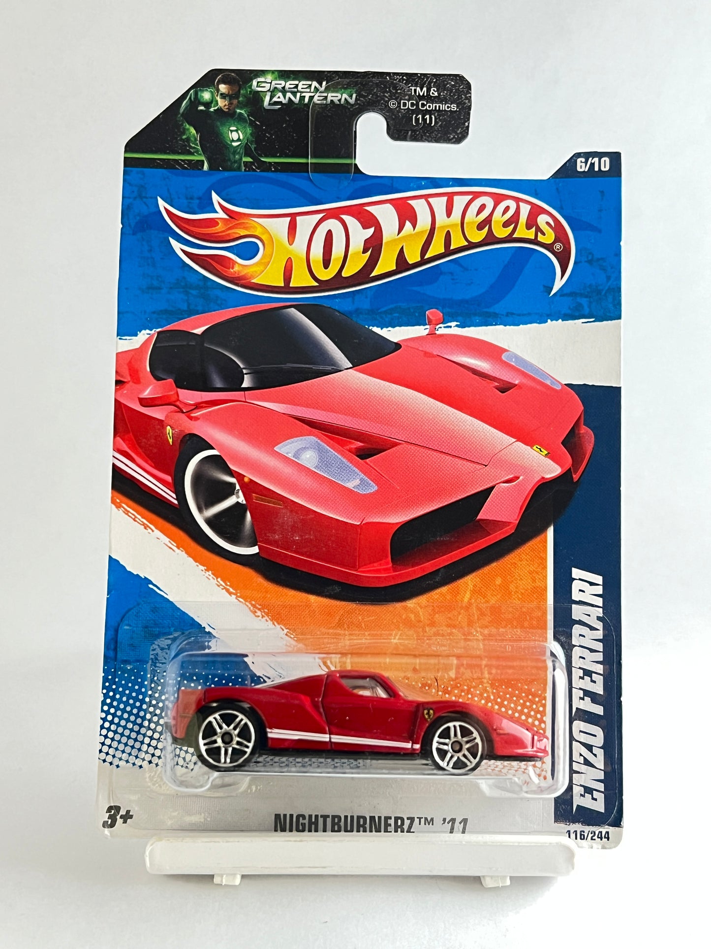 FERRARI - GREEN LANTERN - ENZO FERRARI - 4C - Its Fun- Hot wheels - matchbox - diecast