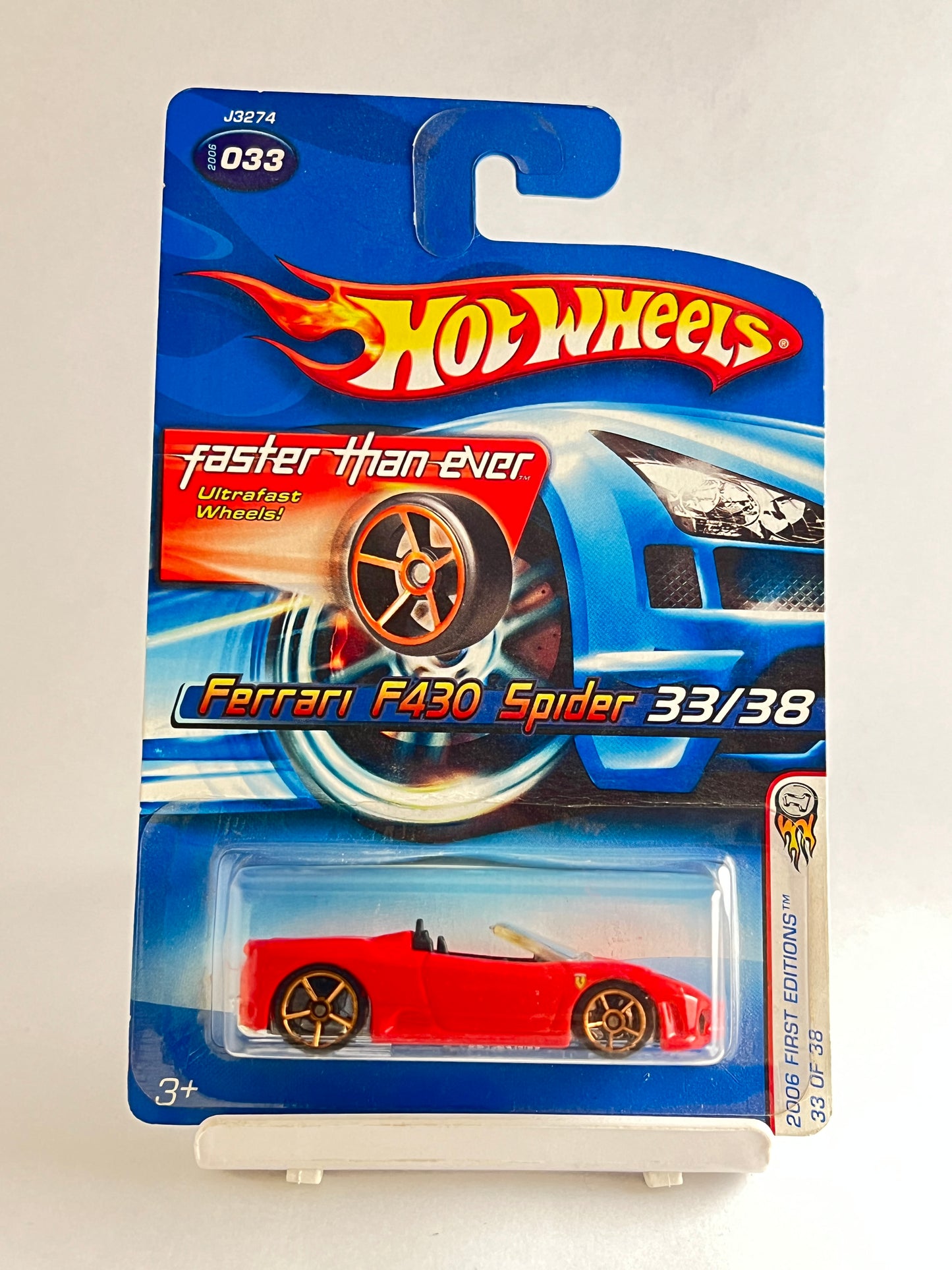 FERRARI F430 SPIDER - 3D (FREE PROTECTOR) - Its Fun- Hot wheels - matchbox - diecast