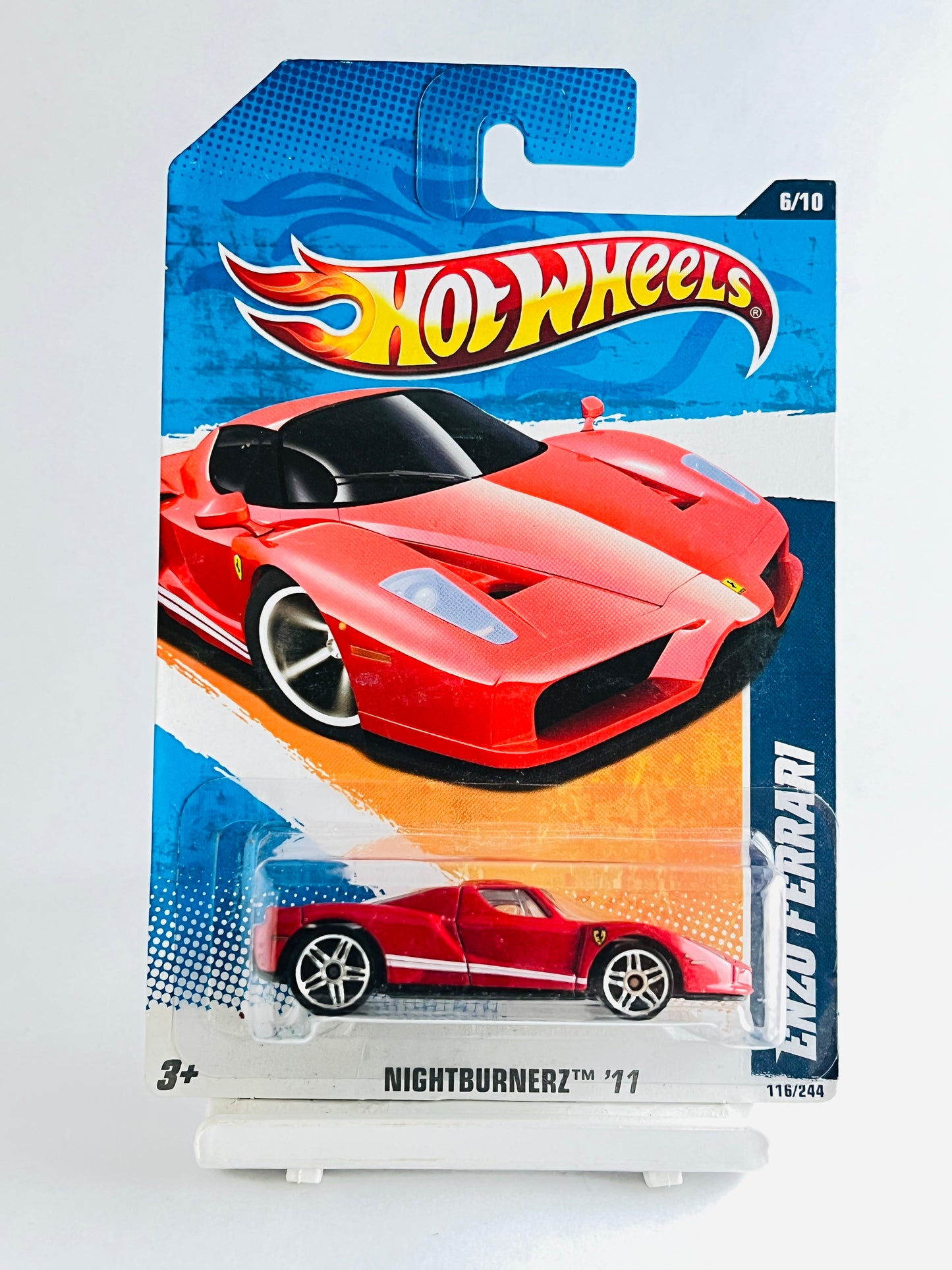 FERRARI - ENZO FERRARI - 3D (FREE PROTECTOR) - Its Fun- Hot wheels - matchbox - diecast