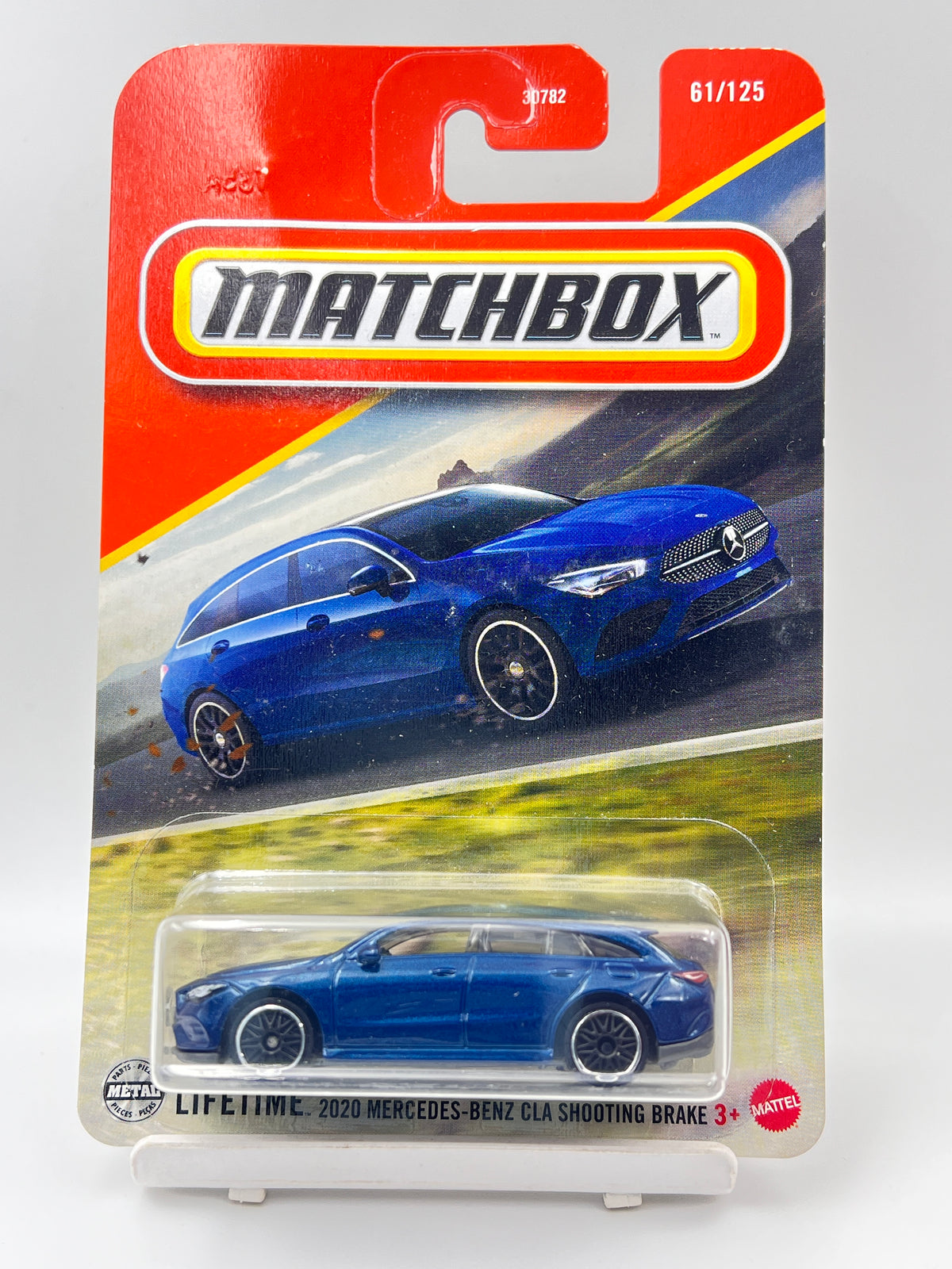 IMPORTED - MATCHBOX - 2020 MERCEDES BENZ CLA SHOOTING BRAKE - BLUE - 6A