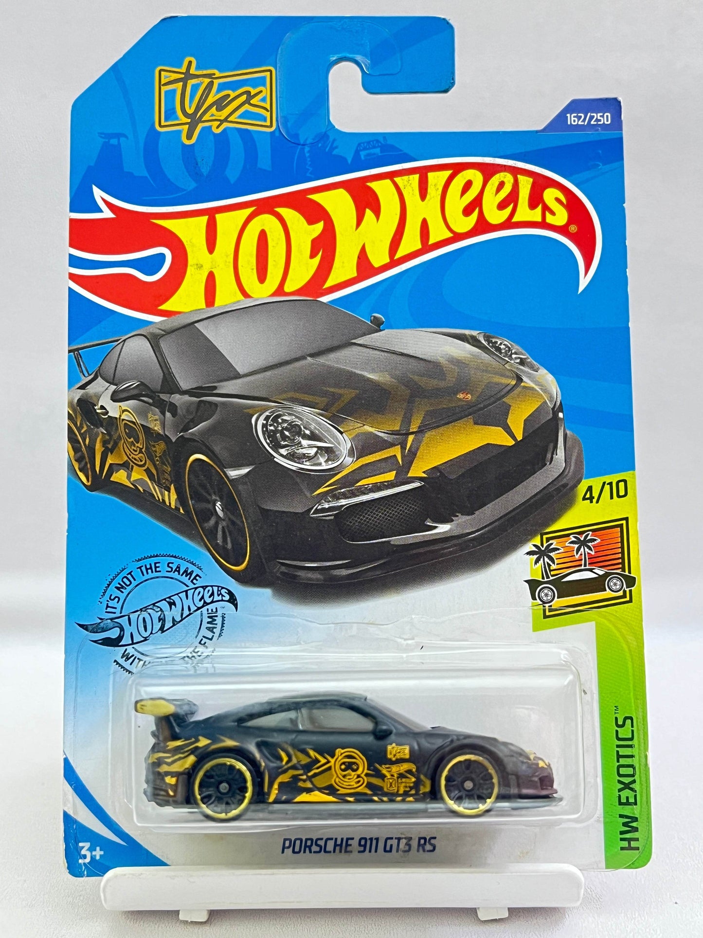BLISTER CRACK - HOT WHEELS - PORSCHE 911 GT3 - TANNER FOX - 1C - Its Fun