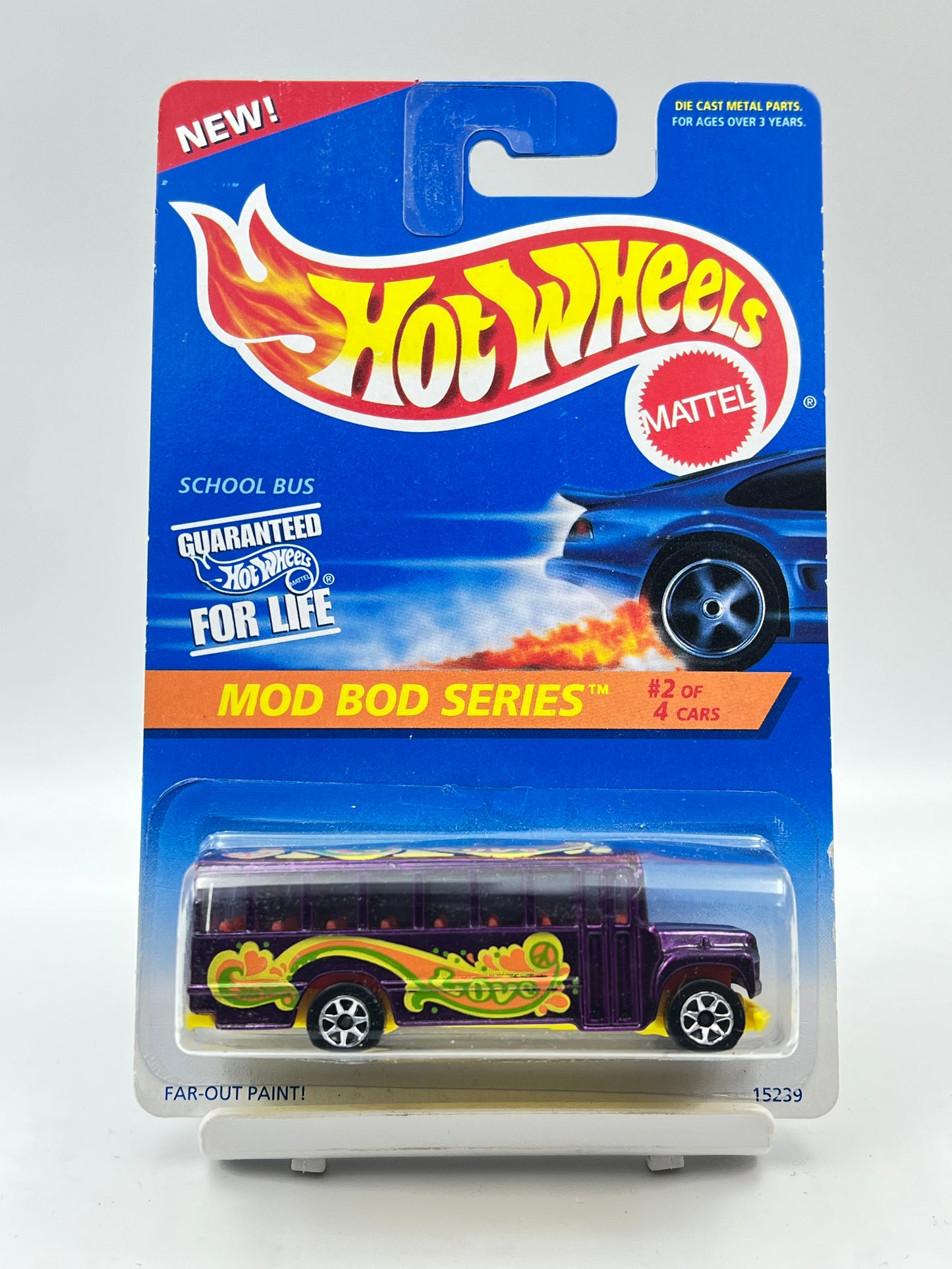 HOT WHEELS - SCHOOL BUS - 4B