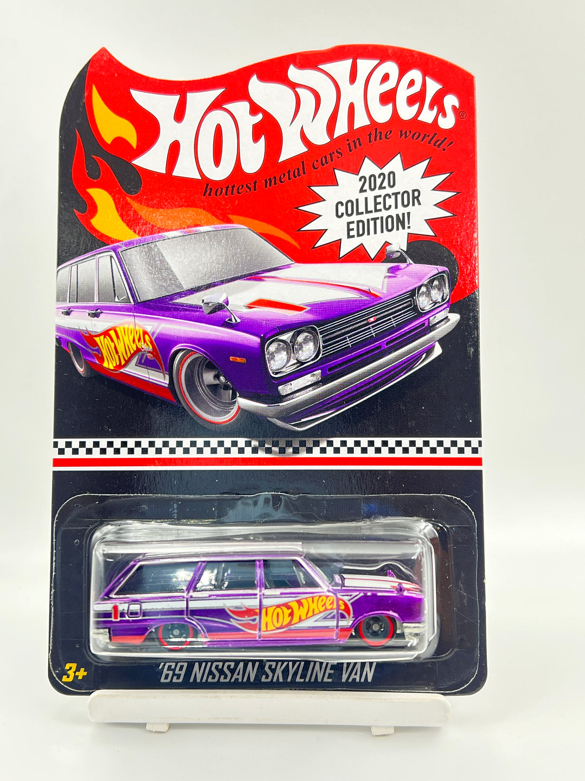 HOT WHEELS - 2020 COLLECTOR EDITION - 69 NISSAN SKYLINE VAN - (FULL METAL / RUBBER WHEELS / HEAVY CASTING) - 2F