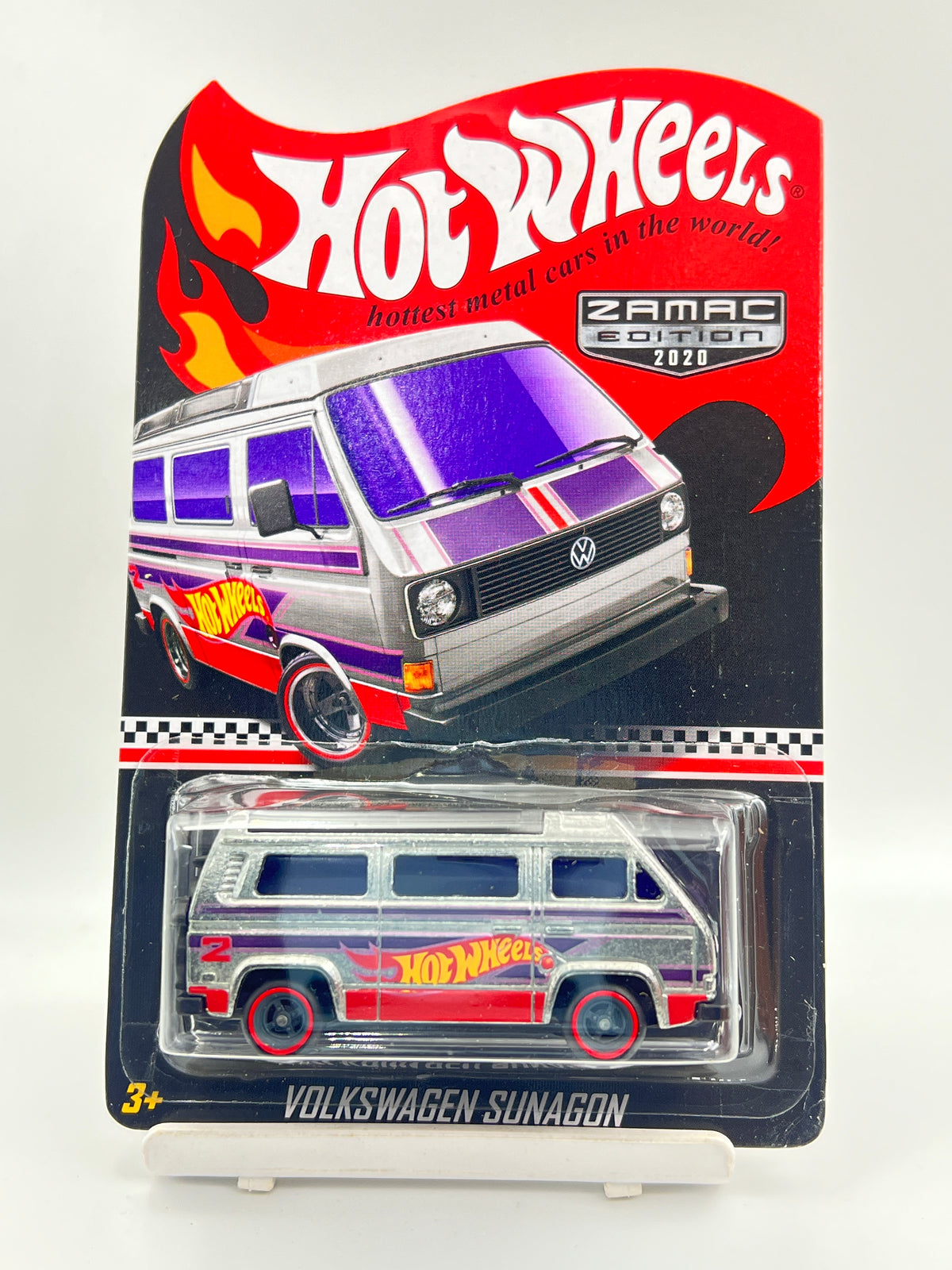 HOT WHEELS -ZAMAC - 2020 COLLECTOR EDITION - VOLKSWAGEN SUNAGON - (FULL METAL / RUBBER WHEELS / HEAVY CASTING) - 2E