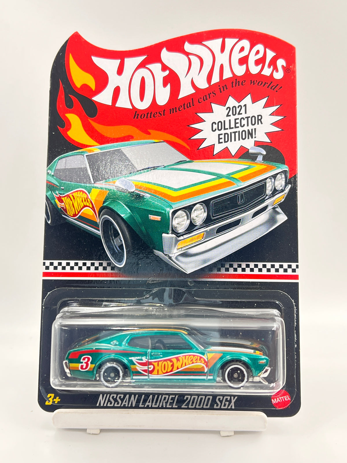 HOT WHEELS - 2021 COLLECTOR EDITION - NISSAN LAUREL 2000 SGX - (FULL METAL / RUBBER WHEELS / HEAVY CASTING) - 2E