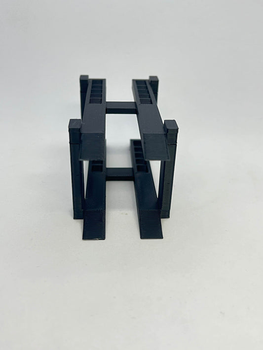 DOUBLE DECKER STAND - BLACK - Its Fun