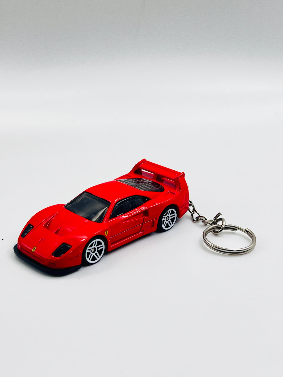 CUSTOMISED - HOT WHEELS - FERRARI F40 KEYCHAIN
