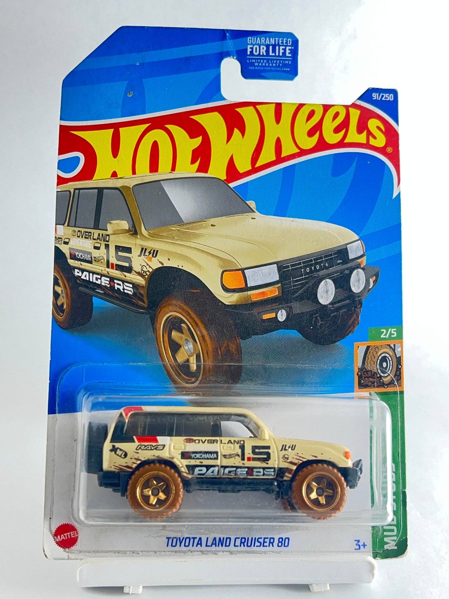 TOYOTA LAND CRUISER 80 - CARD CONDITION AS IN PIC - 1A - Its Fun