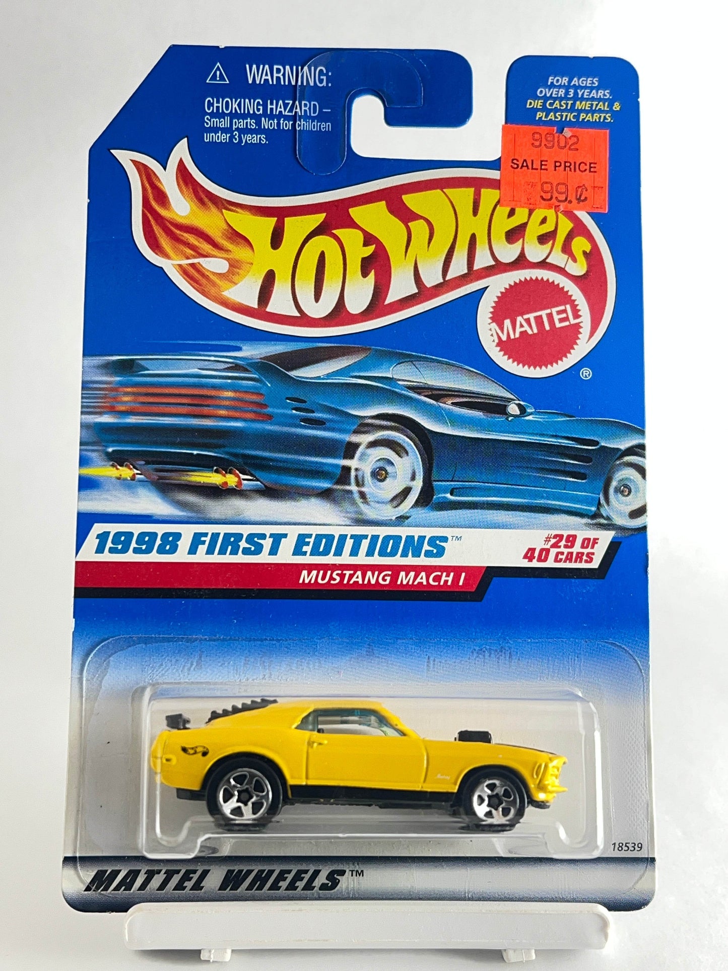 1998 FIRST EDITIONS - MUSTANG MACH 1 - YELLOW - 1B - Its Fun