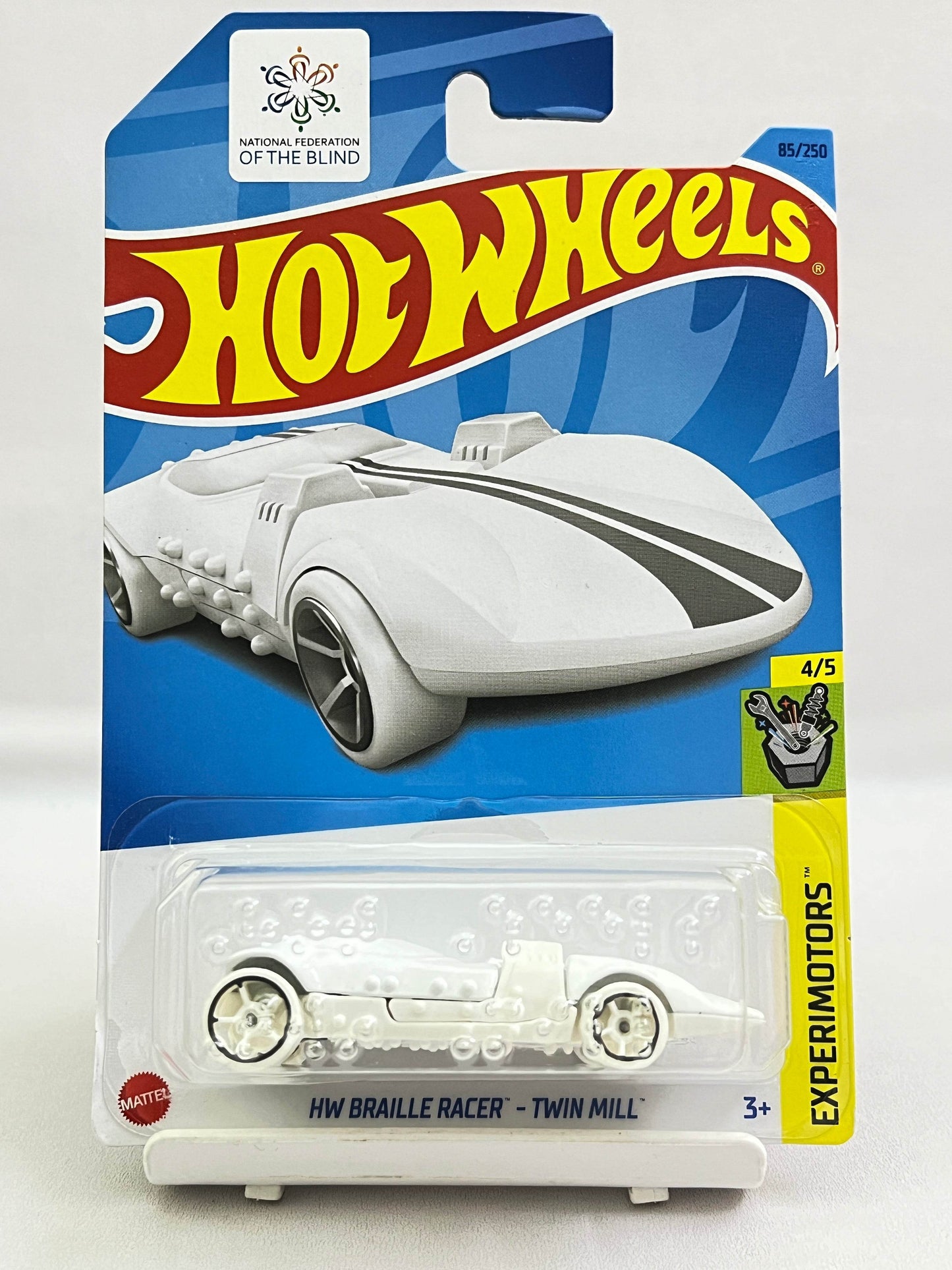 HOT WHEELS - HW BRAILLE RACER - (RARE) - TWIN MILL - 6D - Its Fun