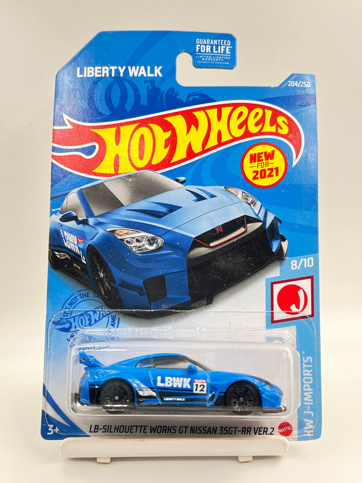IMPORTED - HOT WHEELS - LB-SILHOUETTE WORKS GT NISSAN 35GT-RR VER.2 - BLUE - 1B