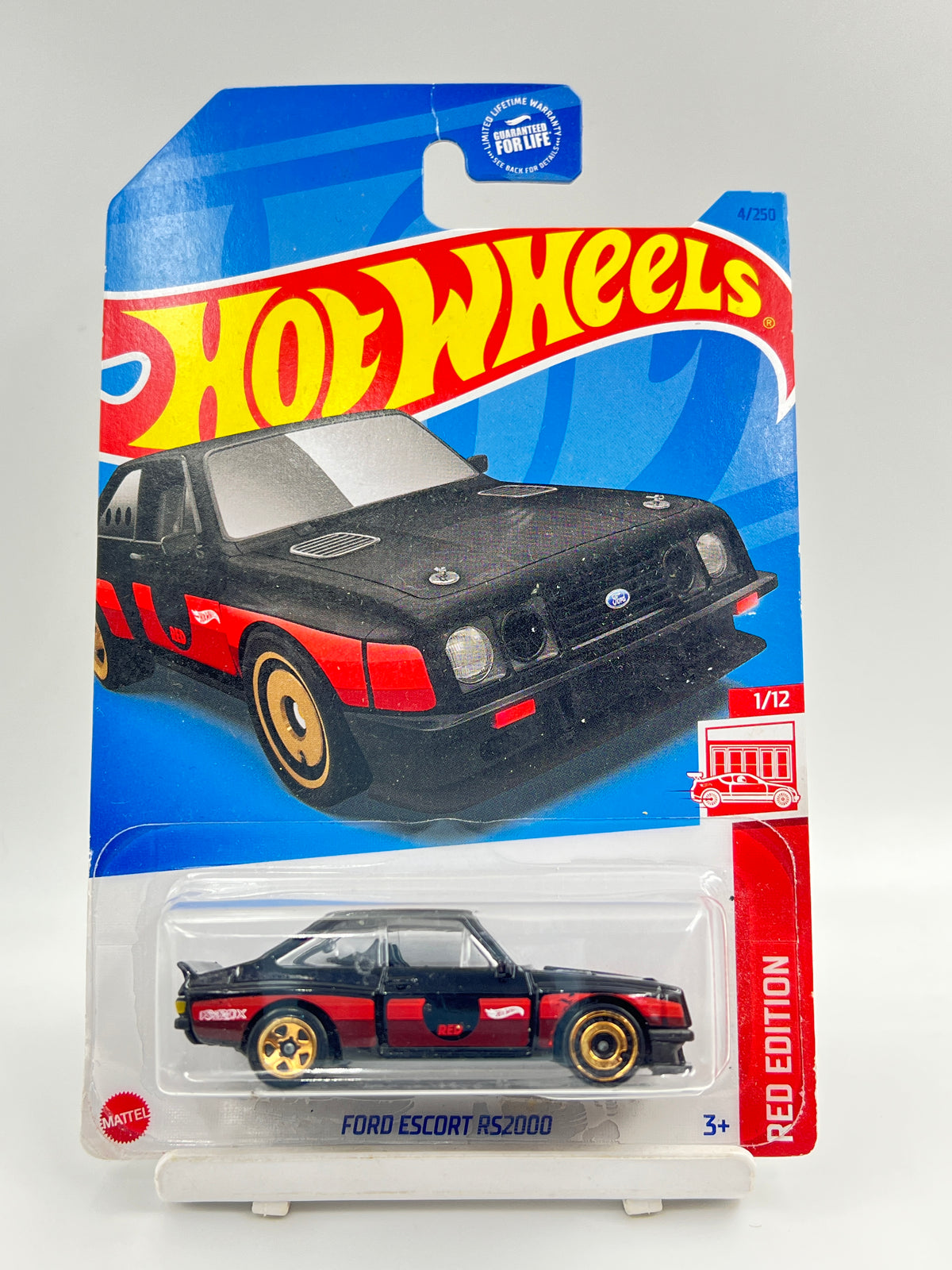 SOFT CORNERS - RED EDITION - HOT WHEELS - FORD ESCORT RS2000 - 1A