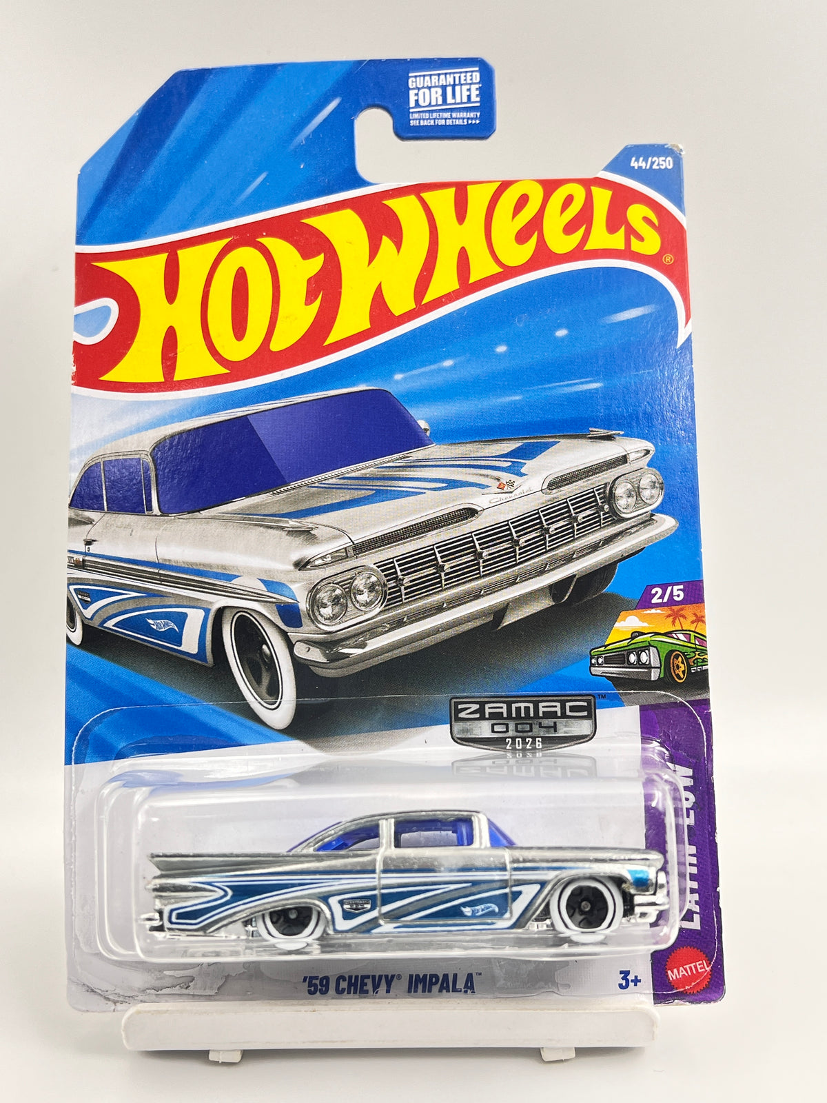 CORNER BEND - IMPORTED - HOT WHEELS - ZAMAC - 59 CHEVY IMPALA - 1A