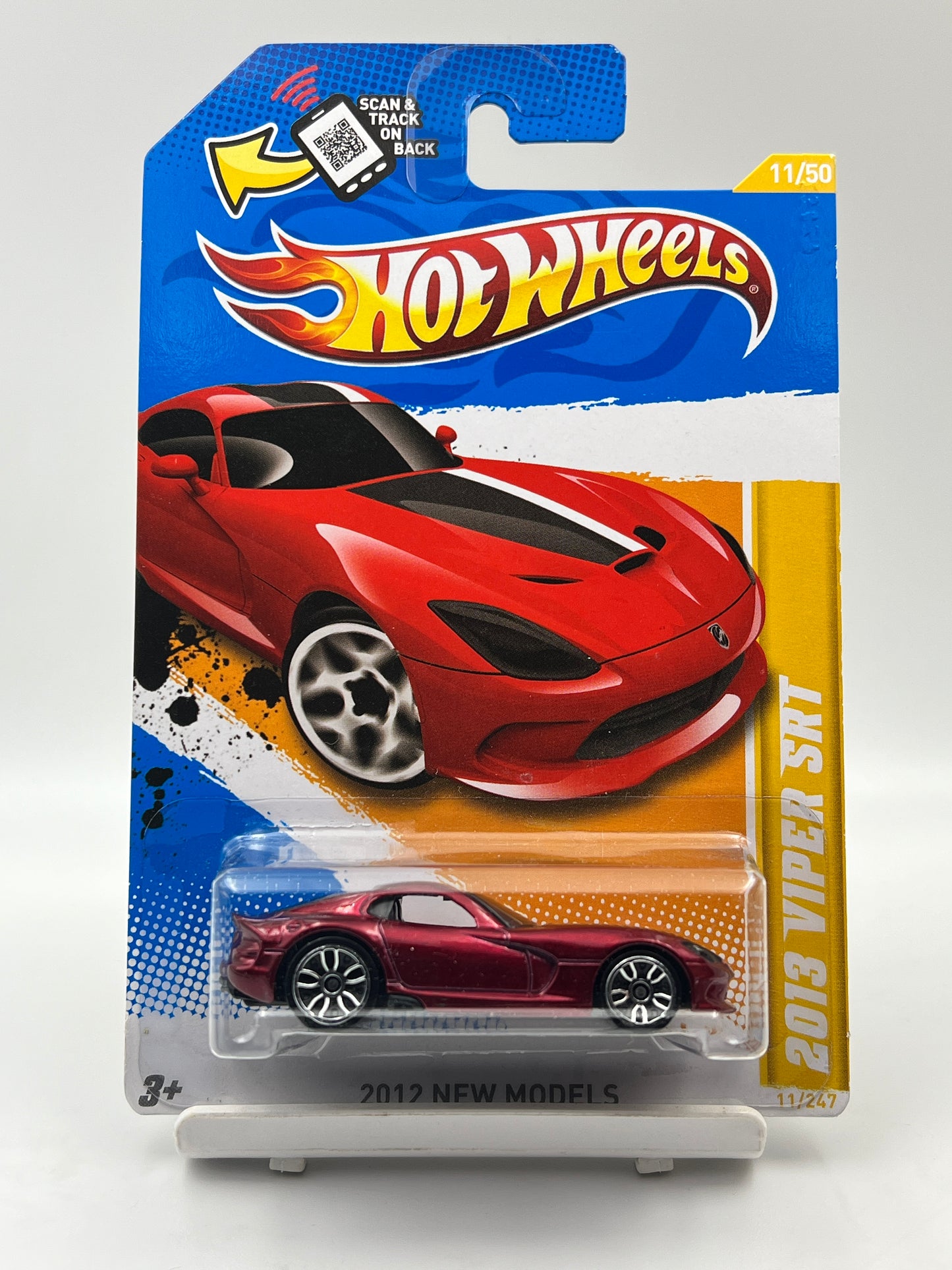 HOT WHEELS - 2013 VIPER SRT - RED - 1A