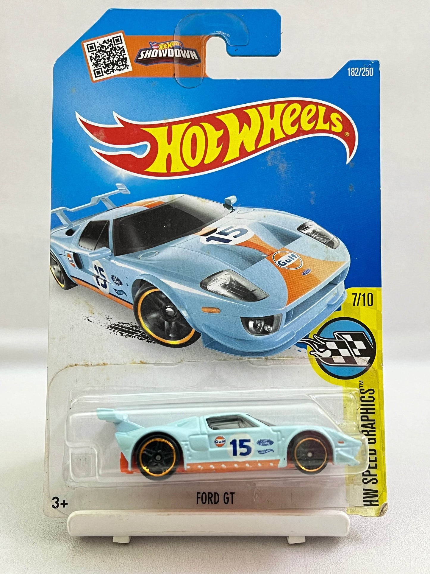 HOT WHEELS - CARD AS IN PIC - FORD GT GULF - 7A - Its Fun