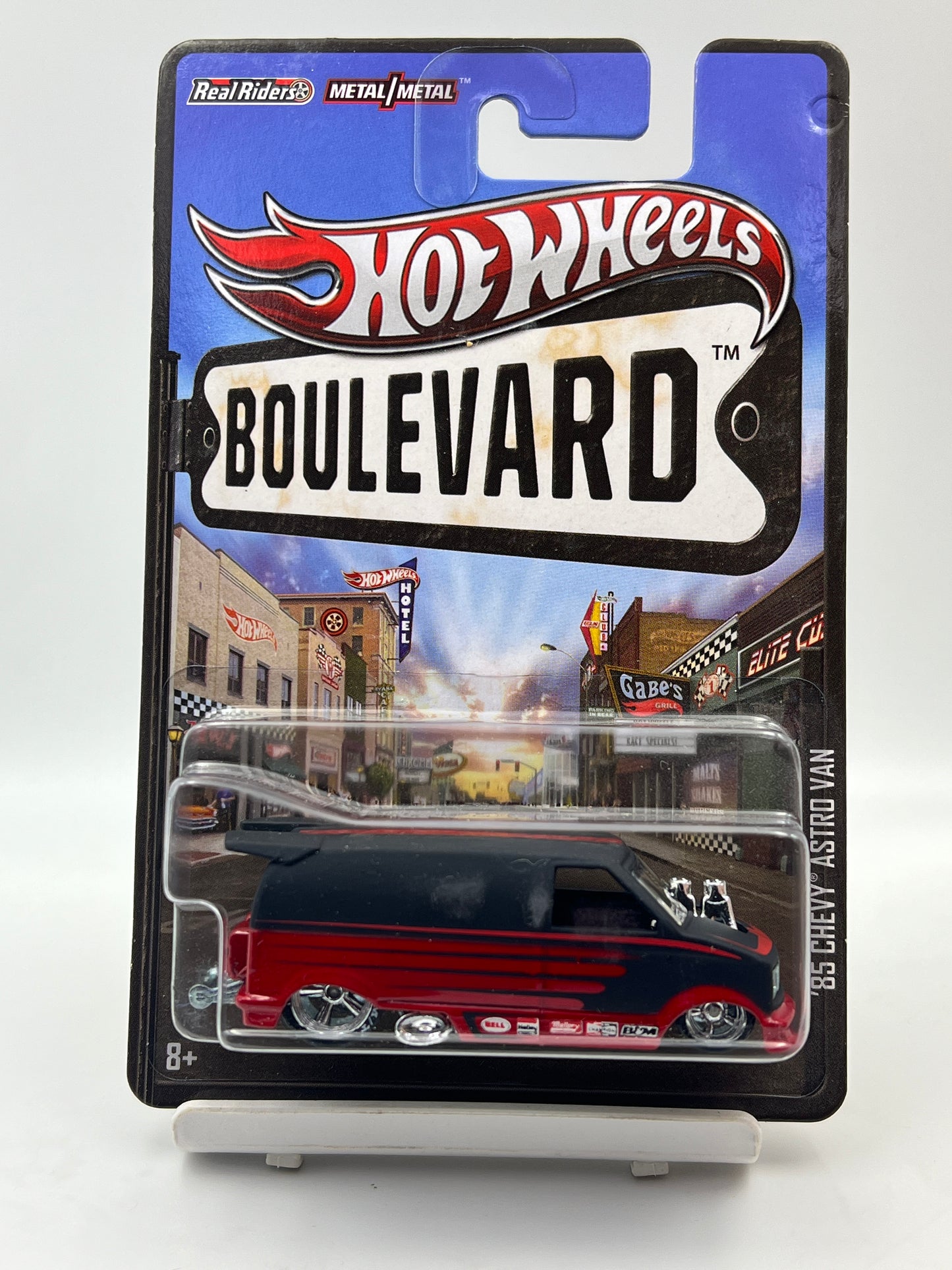 HOT WHEELS - BOULEVARD - PREMIUM - 85 CHEVY ASTRO VAN - ZX1