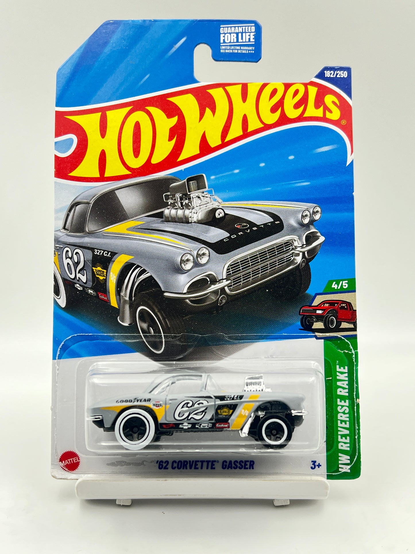 IMPORTED - HOT WHEELS - 62 CORVETTE GASSER - 1B
