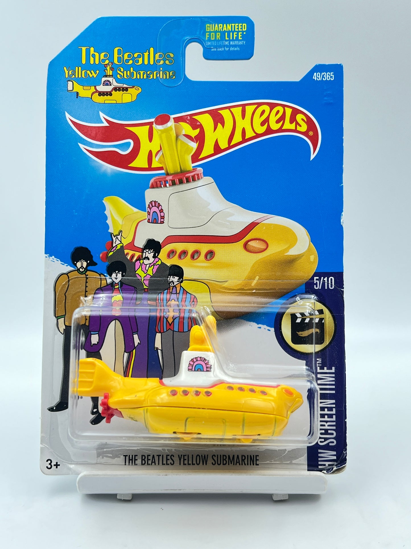 SOFT CORNERS - IMPORTED - HOT WHEELS - THE BEATLES YELLOW SUBMARINE - 1A
