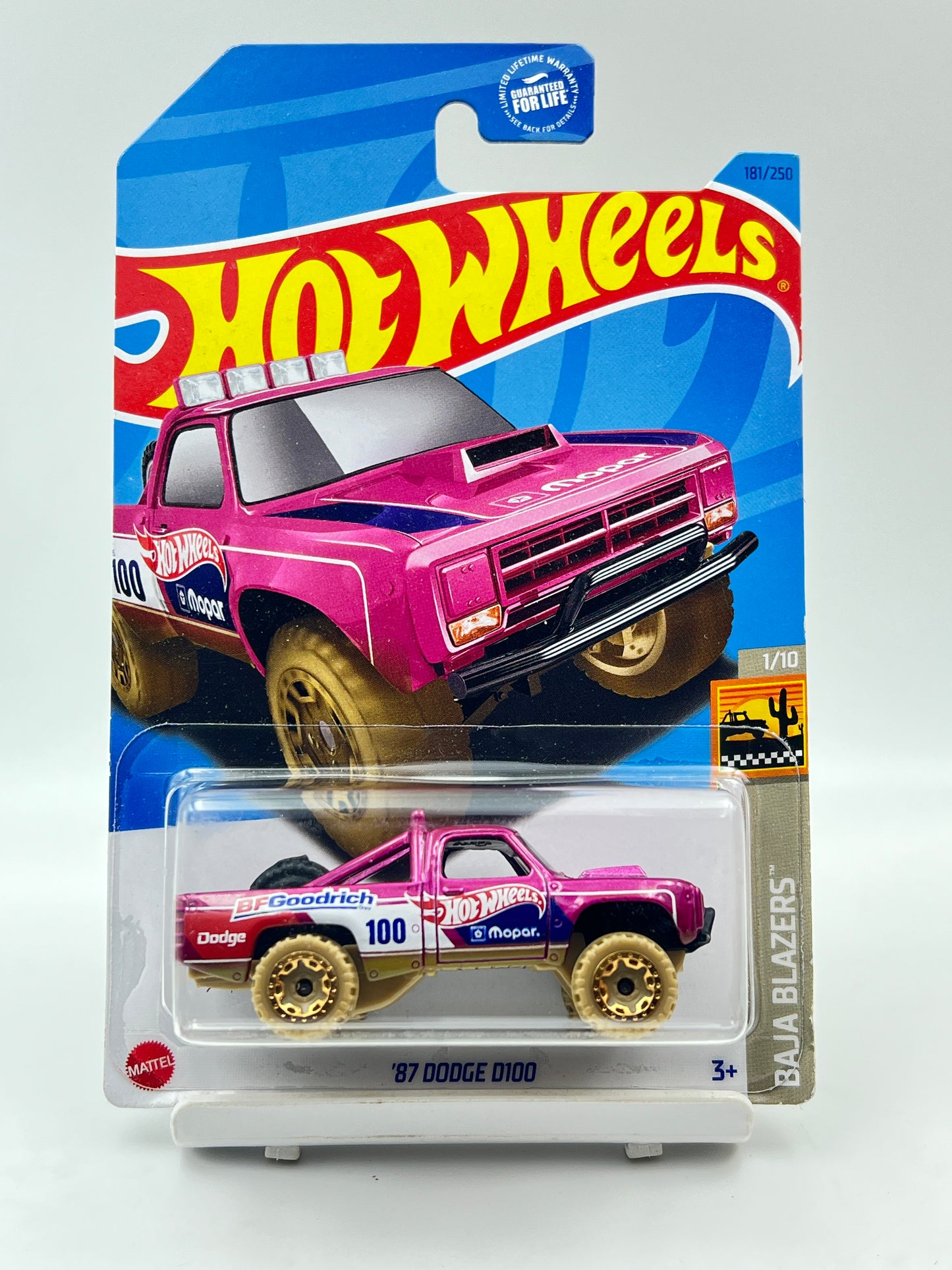 IMPORTED - HOT WHEELS - 87 DODGE D100 - 1A