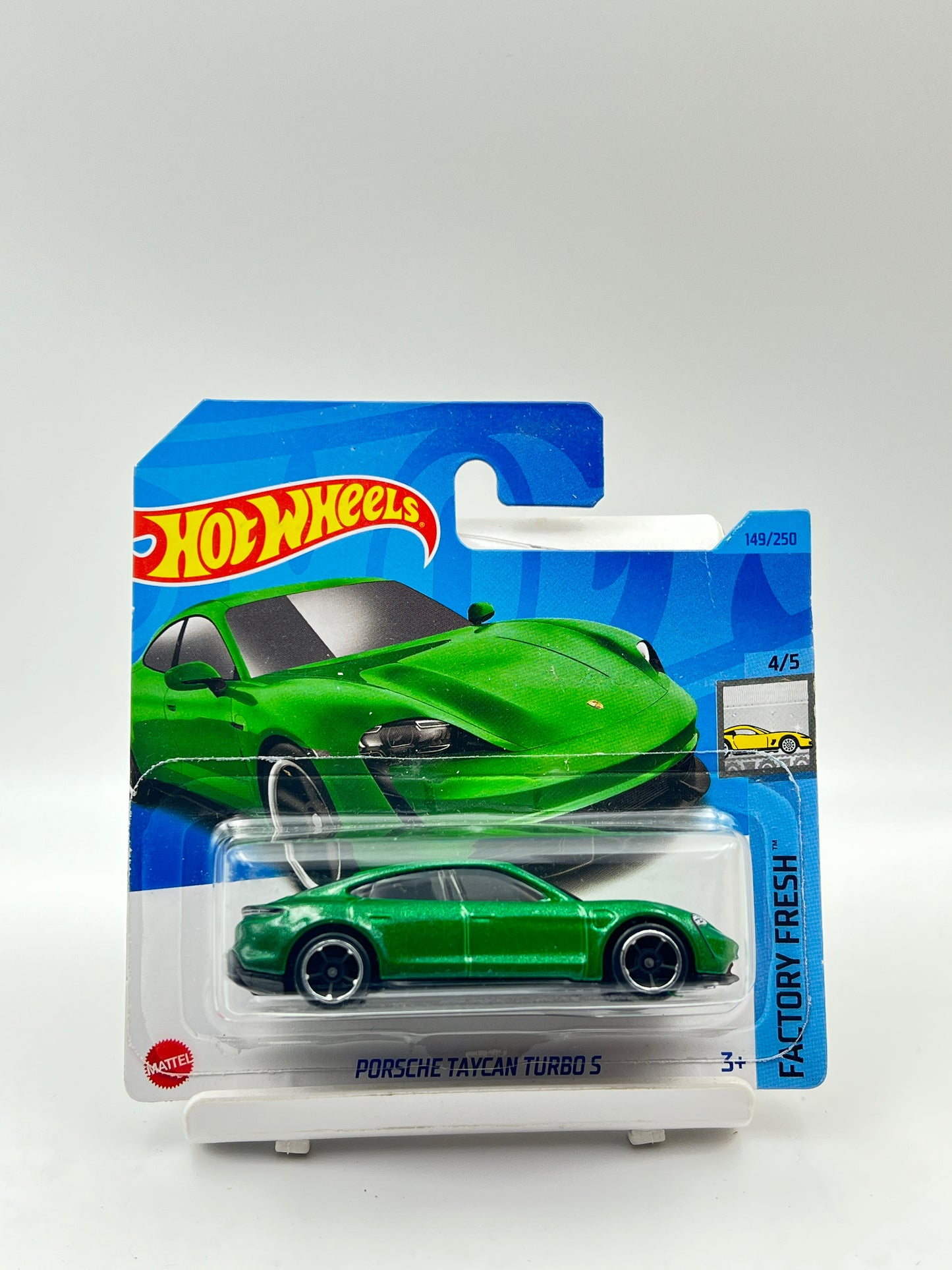 HOT WHEELS - PORSCHE TAYCAN TURBO S -GREEN - 1C