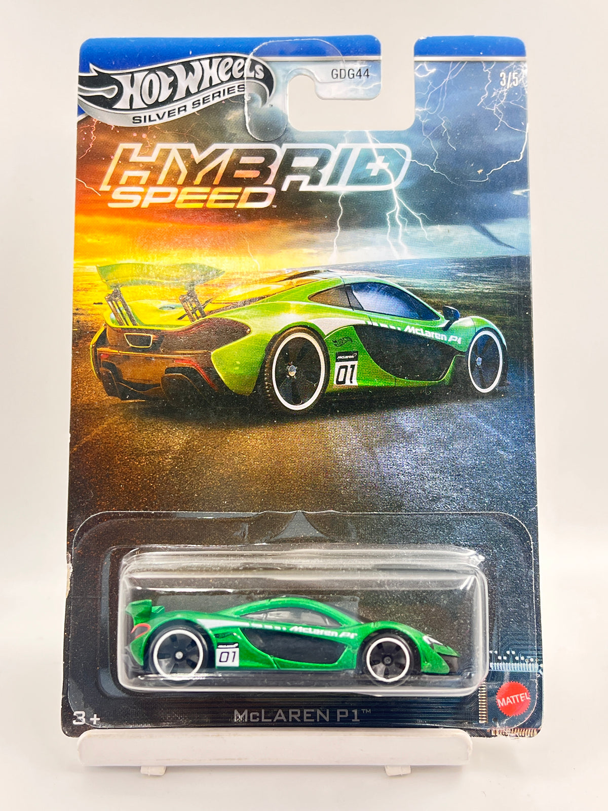 DAMAGED CARD - IMPORTED - HOT WHEELS - HYBRID SPEED - MCLAREN P1 - C1