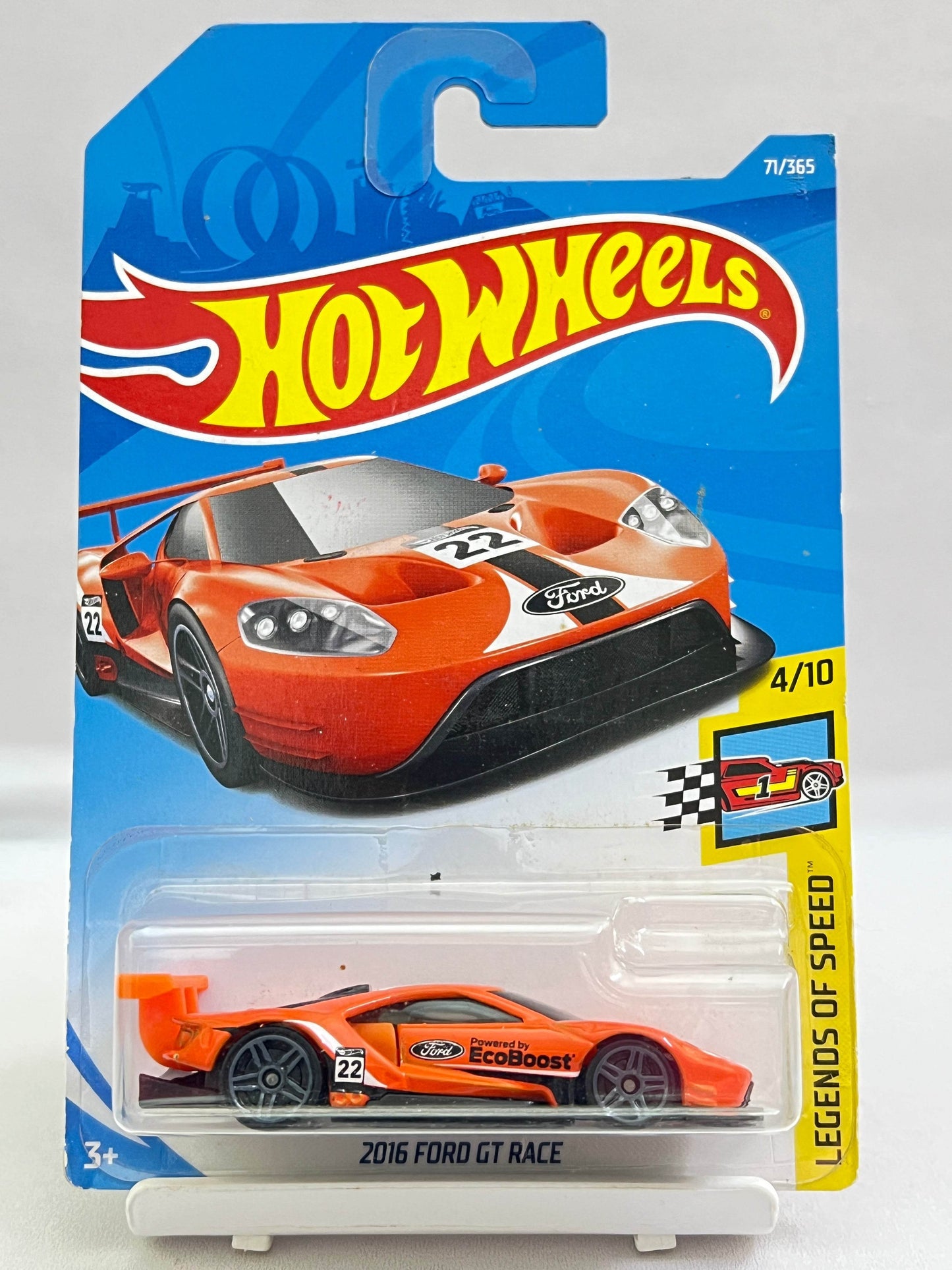 HOT WHEELS - 2016 FORD GT RACE - ORANGE - 7A - Its Fun