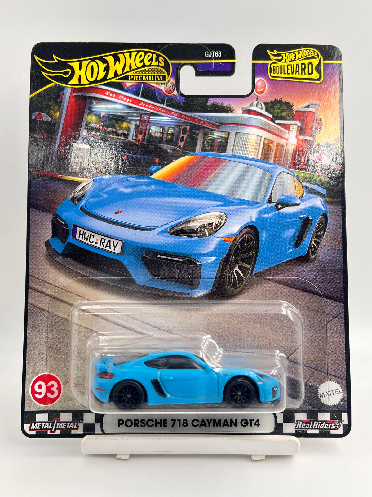 IMPORTED - HOT WHEELS - PREMIUM - PORSCHE 718 CAYMAN GT4 - B8