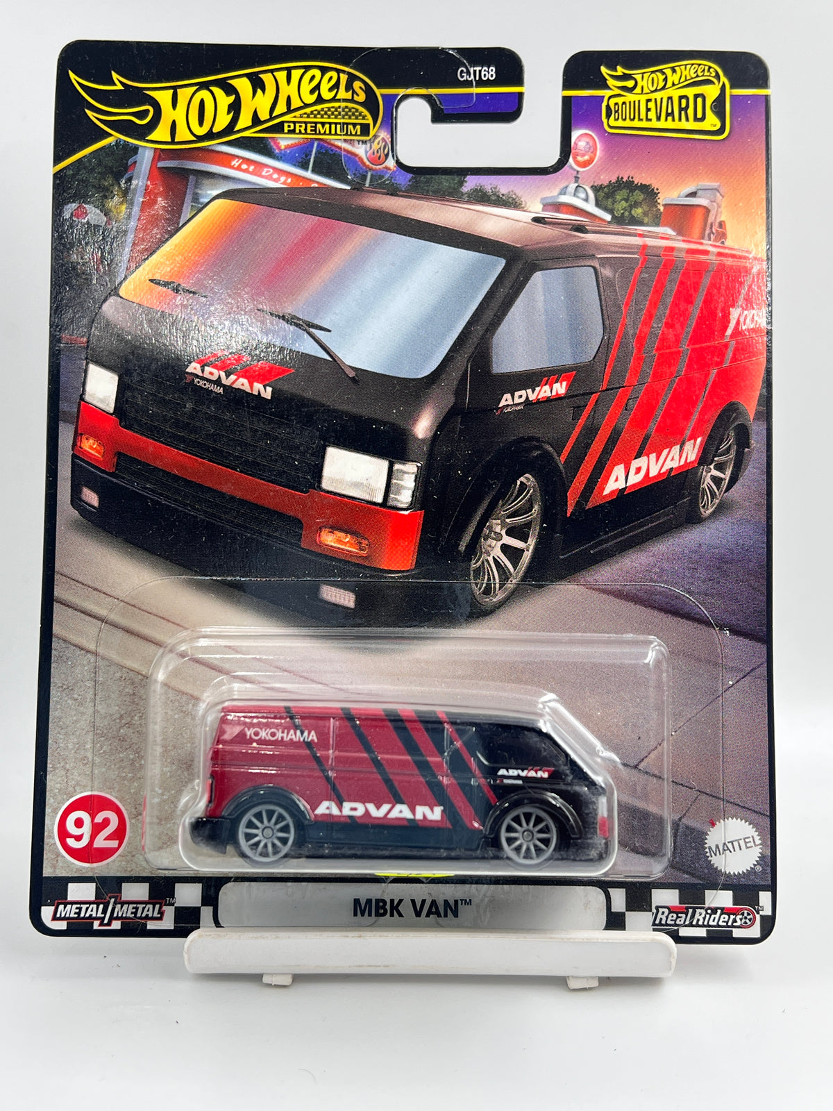 IMPORTED - HOT WHEELS - PREMIUM - MBK VAN - ADVAN - B8