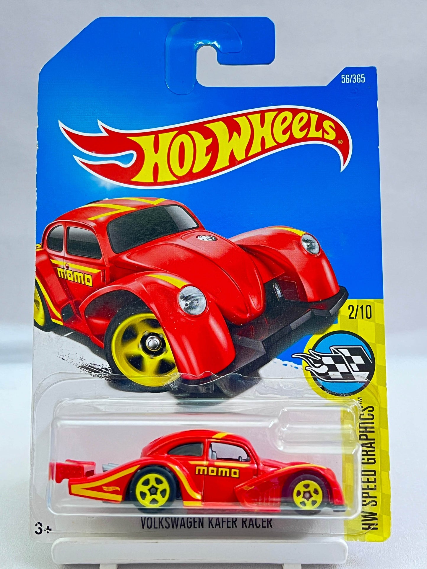 HOT WHEELS - VOLKSWAGEN KAFER RACER - RED -MOMO - 7A - Its Fun