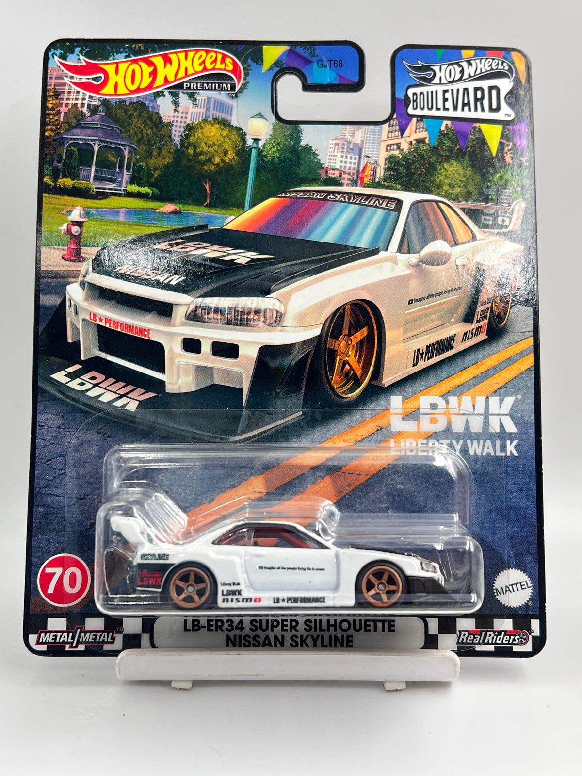 IMPORTED - HOT WHEELS - PREMIUM - LB-ER34 SUPER SILHOUETTE NISSAN SKYLINE - B8