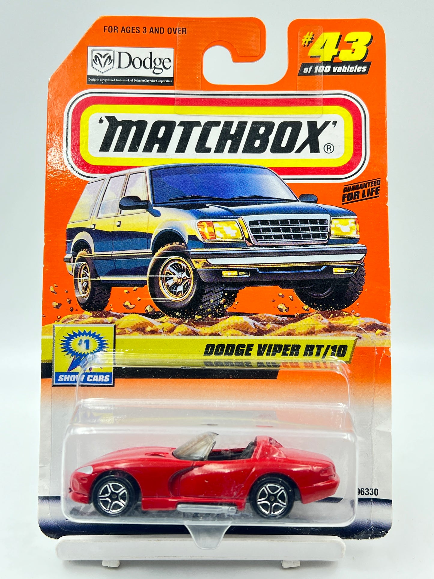 MATCHBOX - DODGE VIPER RT/10 - RED - ZX3