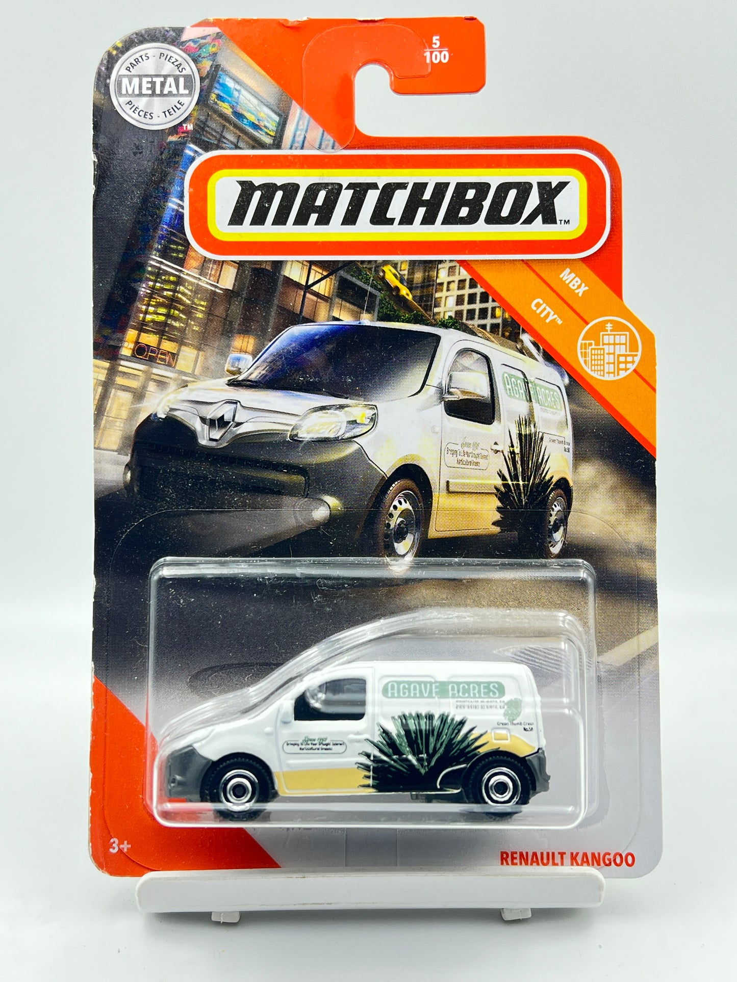 MILD CREASE - MATCHBOX - RENAULT KANGOO - ZX3