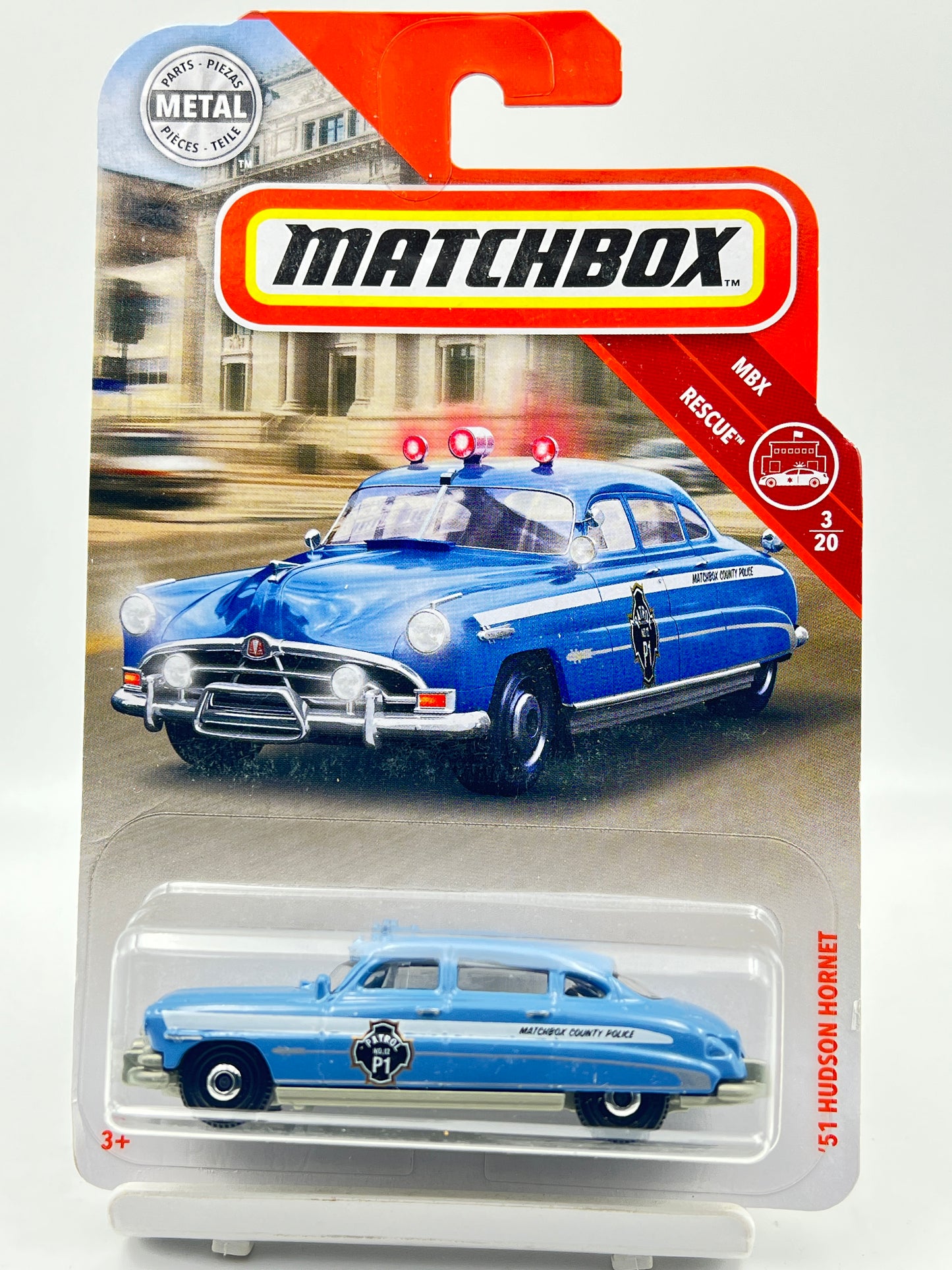 MATCHBOX - 51 HUDSON HORNET - BLUE - ZX3